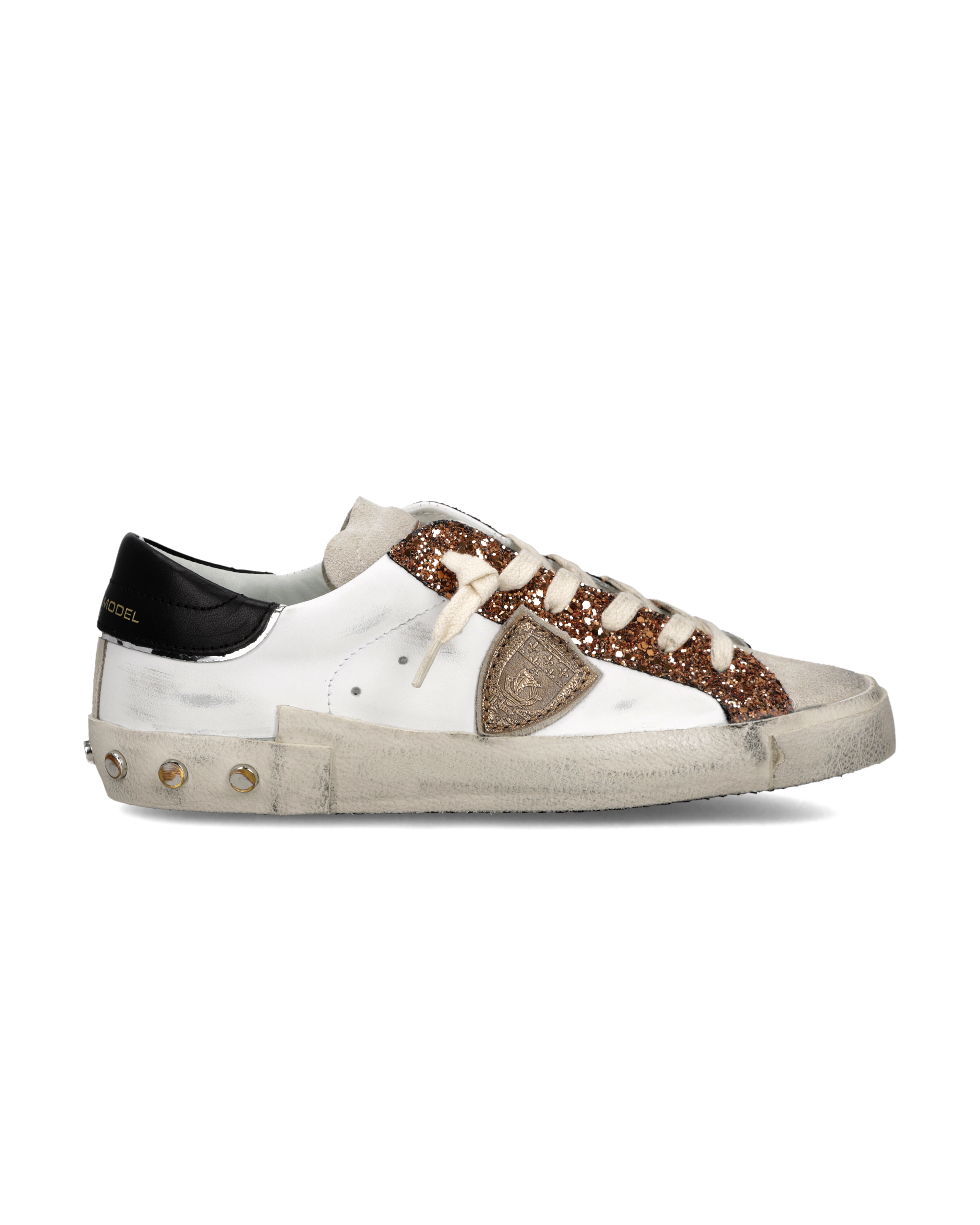 Tennis sneakers. PHILIPPE MODEL Brown