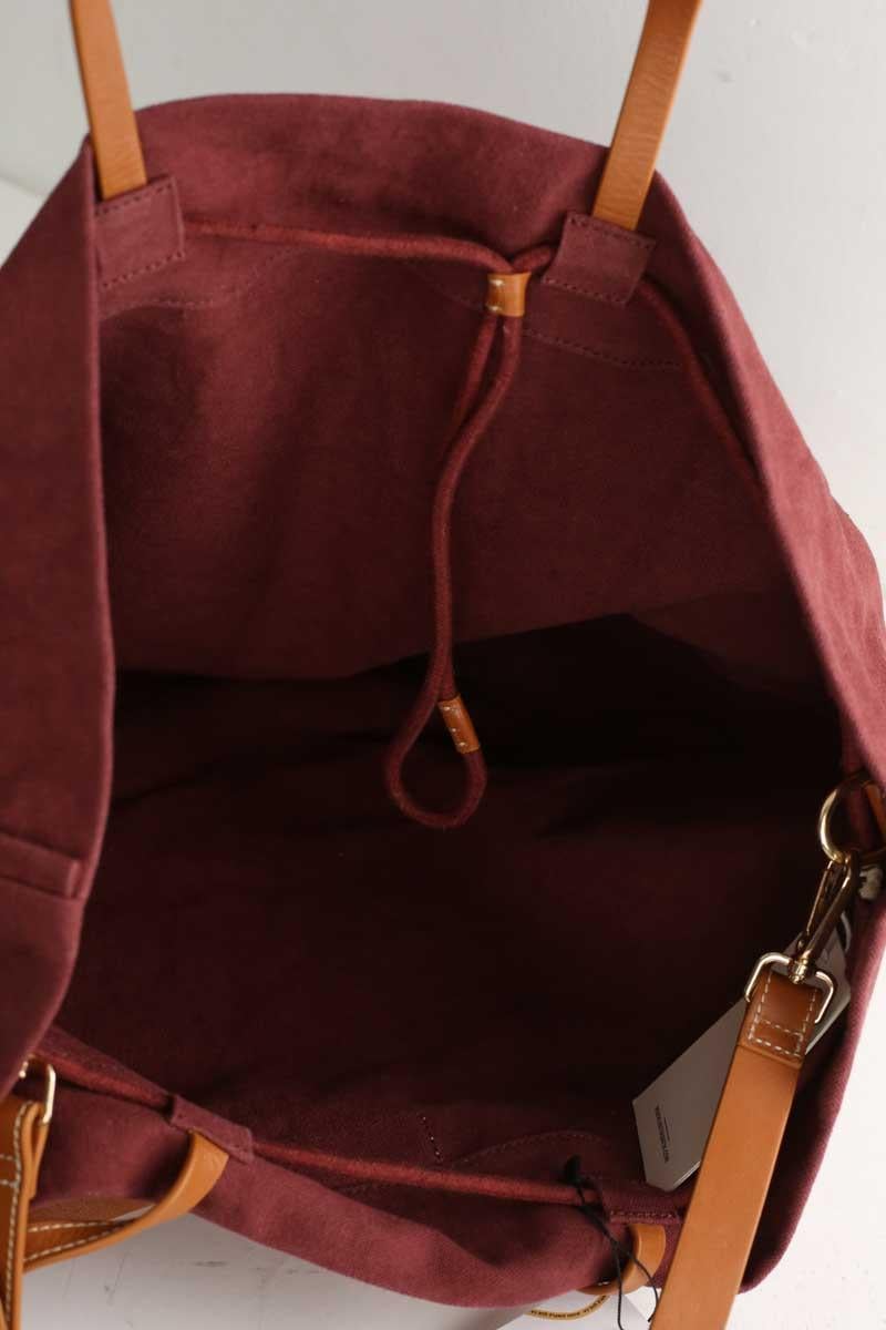 Cotton travel bag ANTIK BATIK - Seconde Main Red