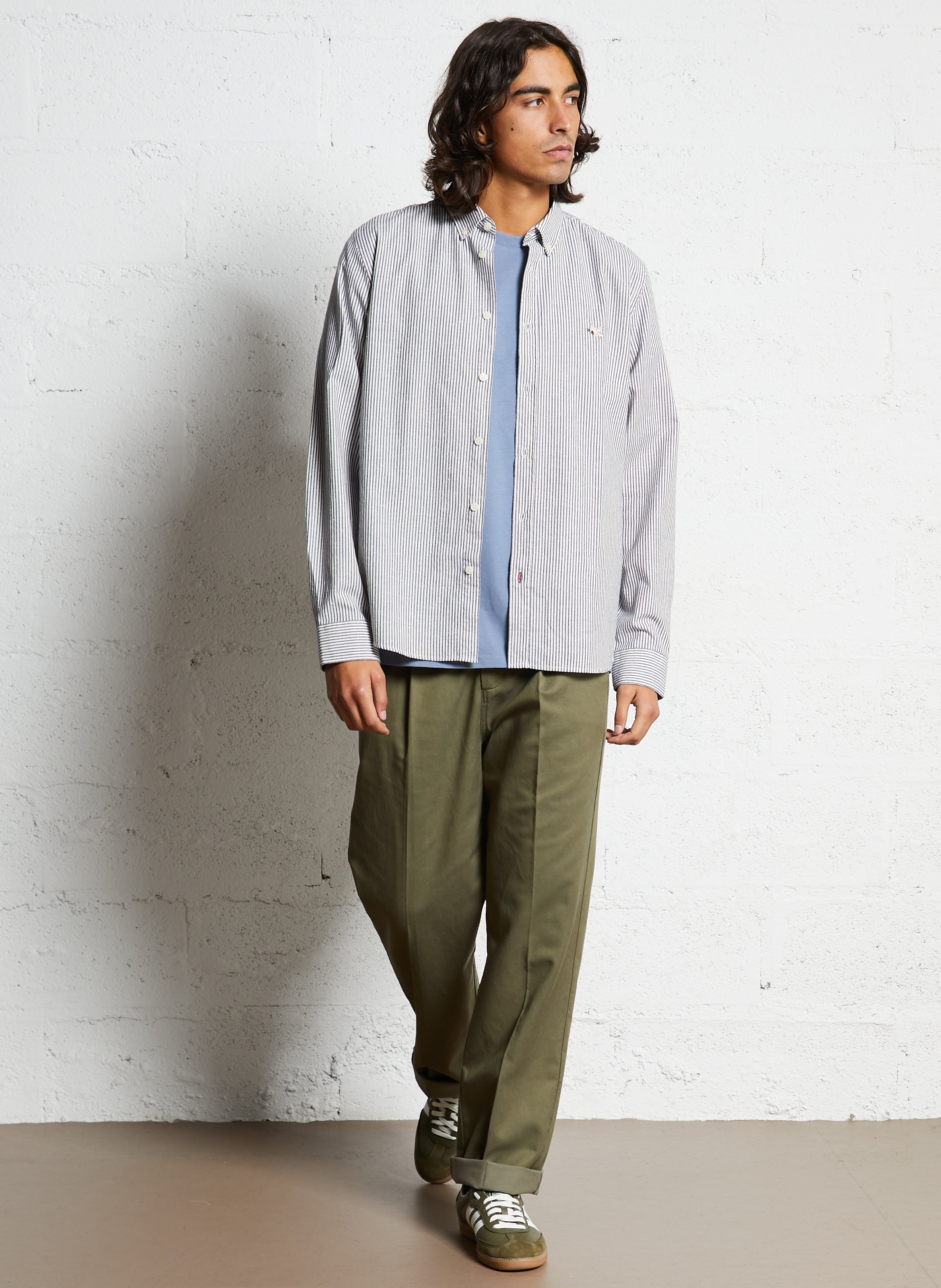 Cotton-blend bucket hat MINIMUM Khaki