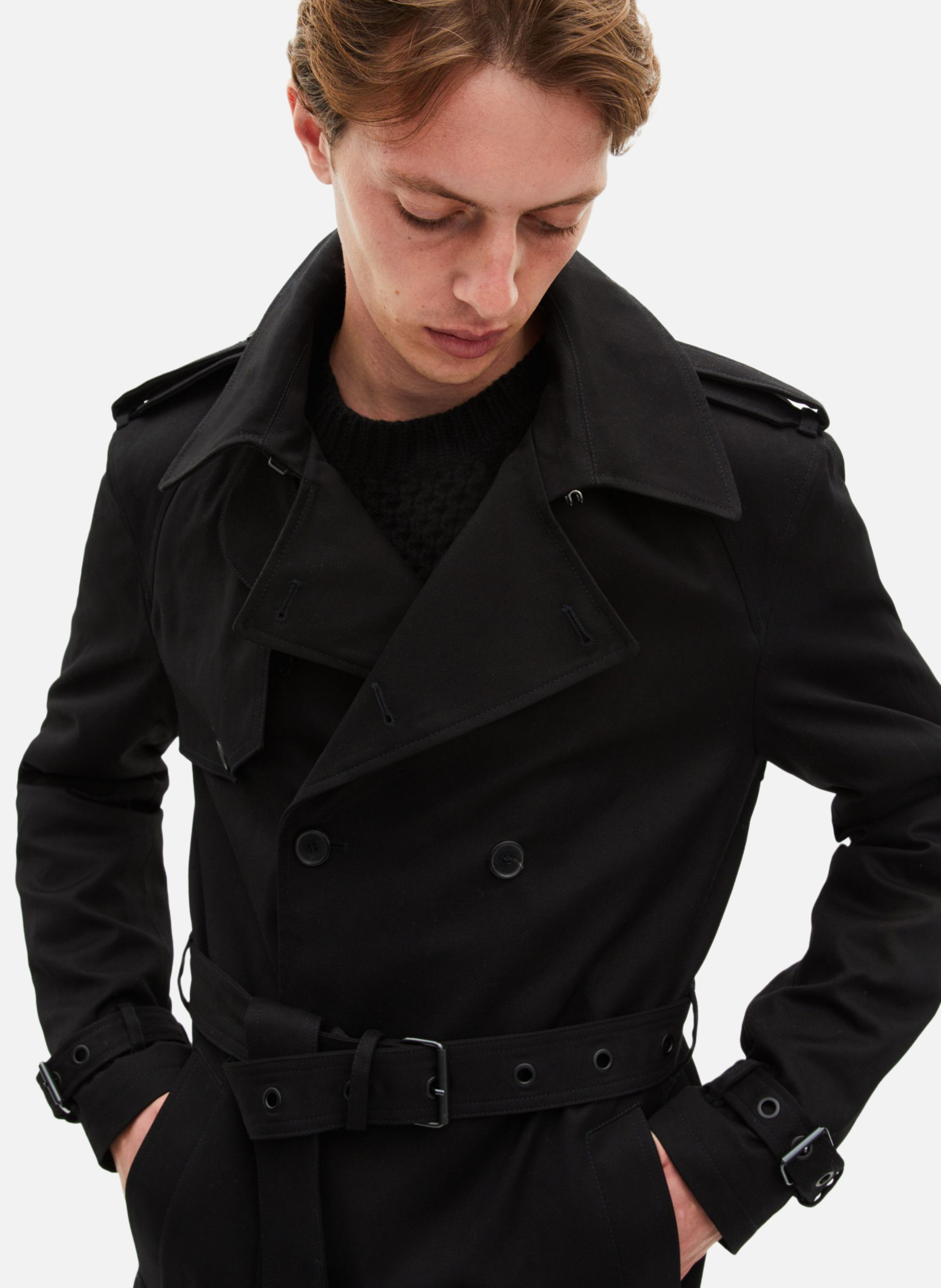 Trench coat THE KOOPLES Black