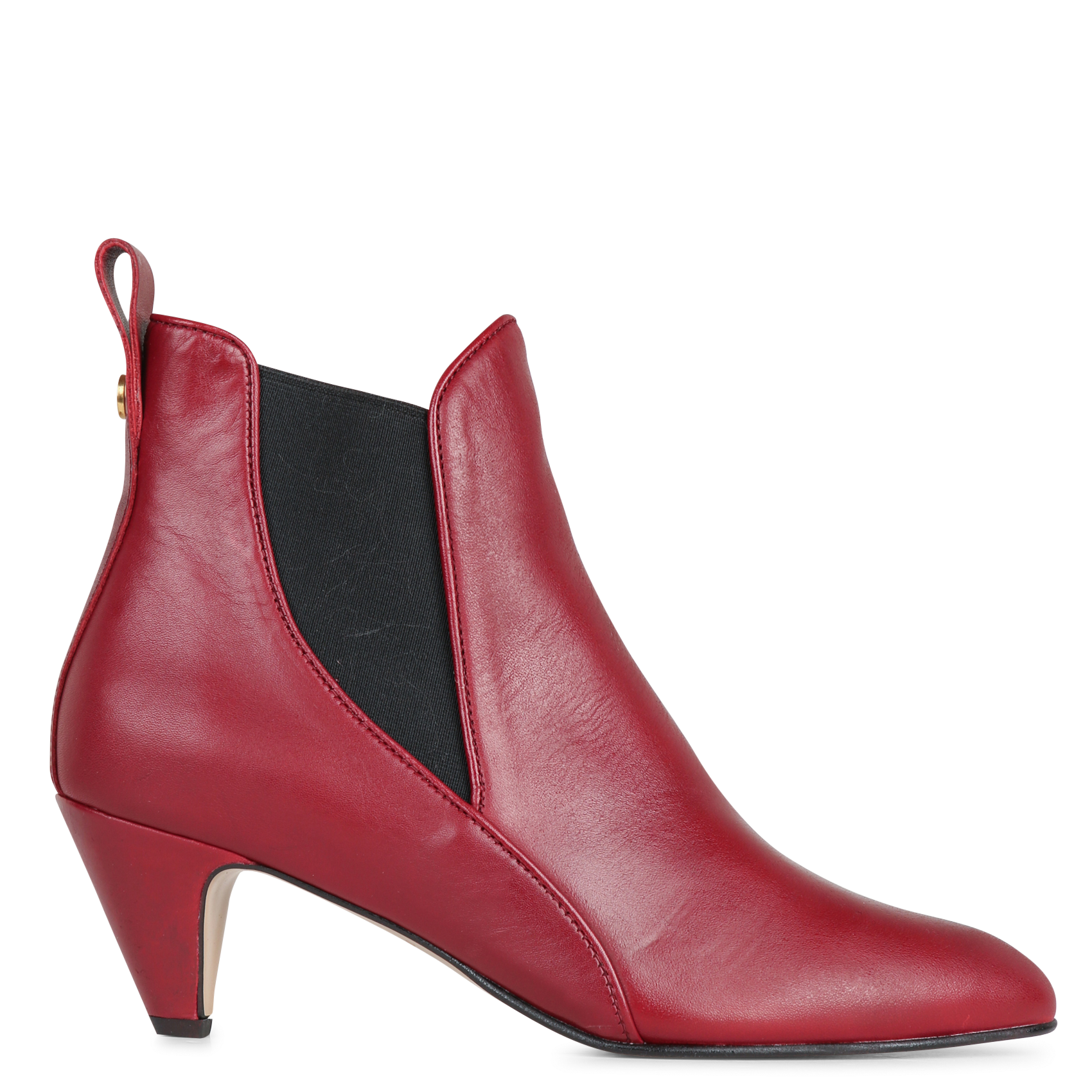 Bottines en cuir ANONYMOUS COPENHAGEN Rouge