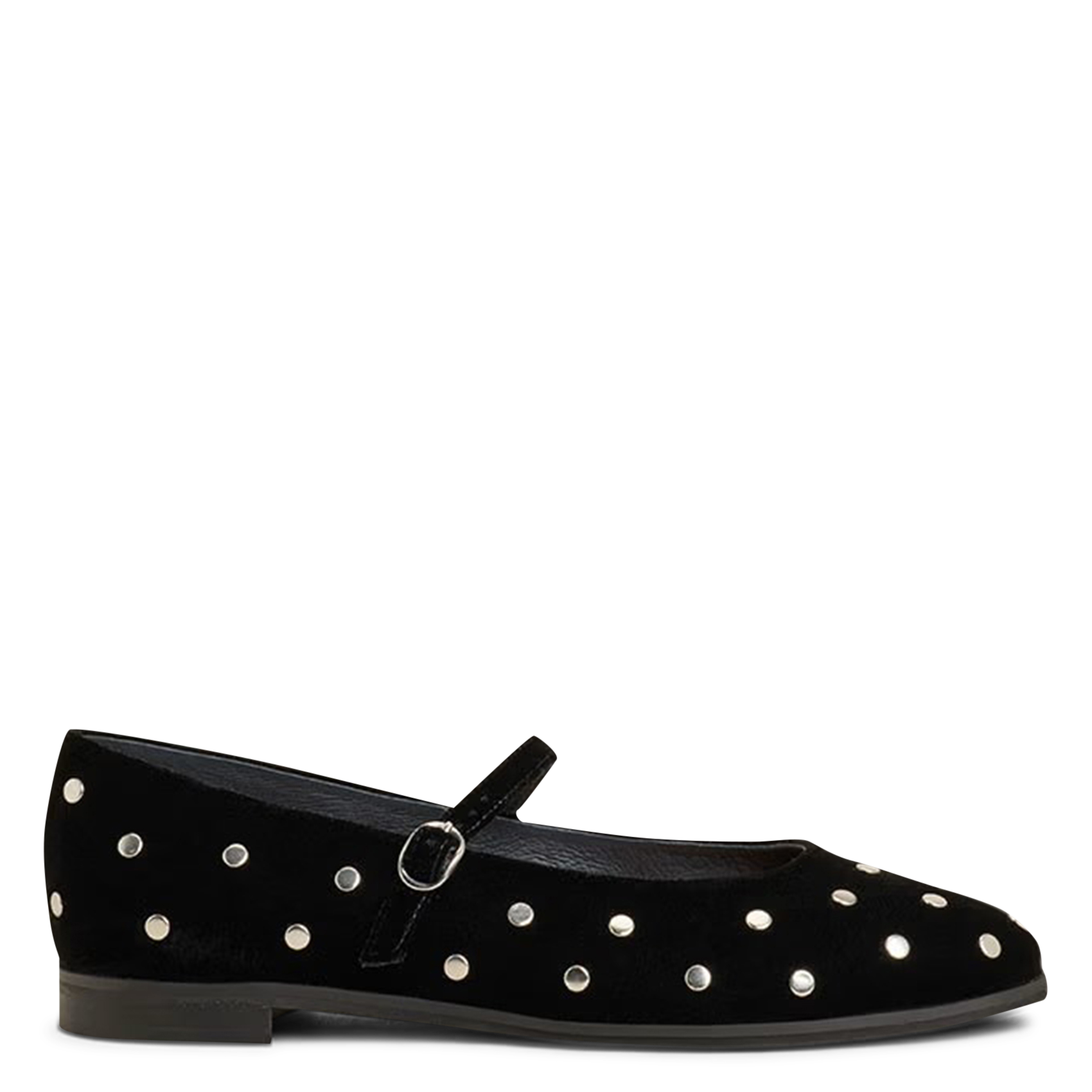 Ballerines en velours JONAK Noir