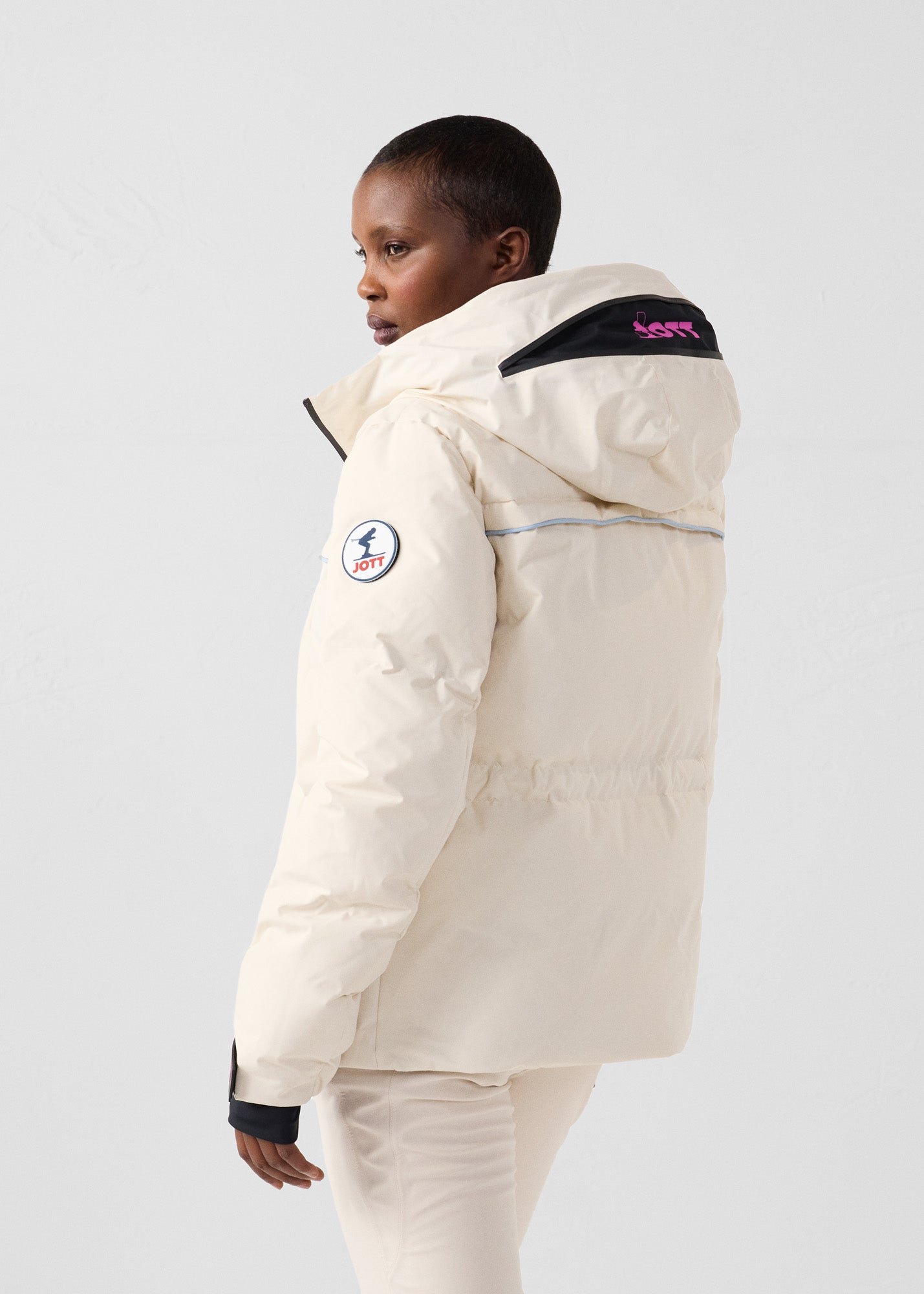 Soldanelle extreme cold ski jacket JOTT White