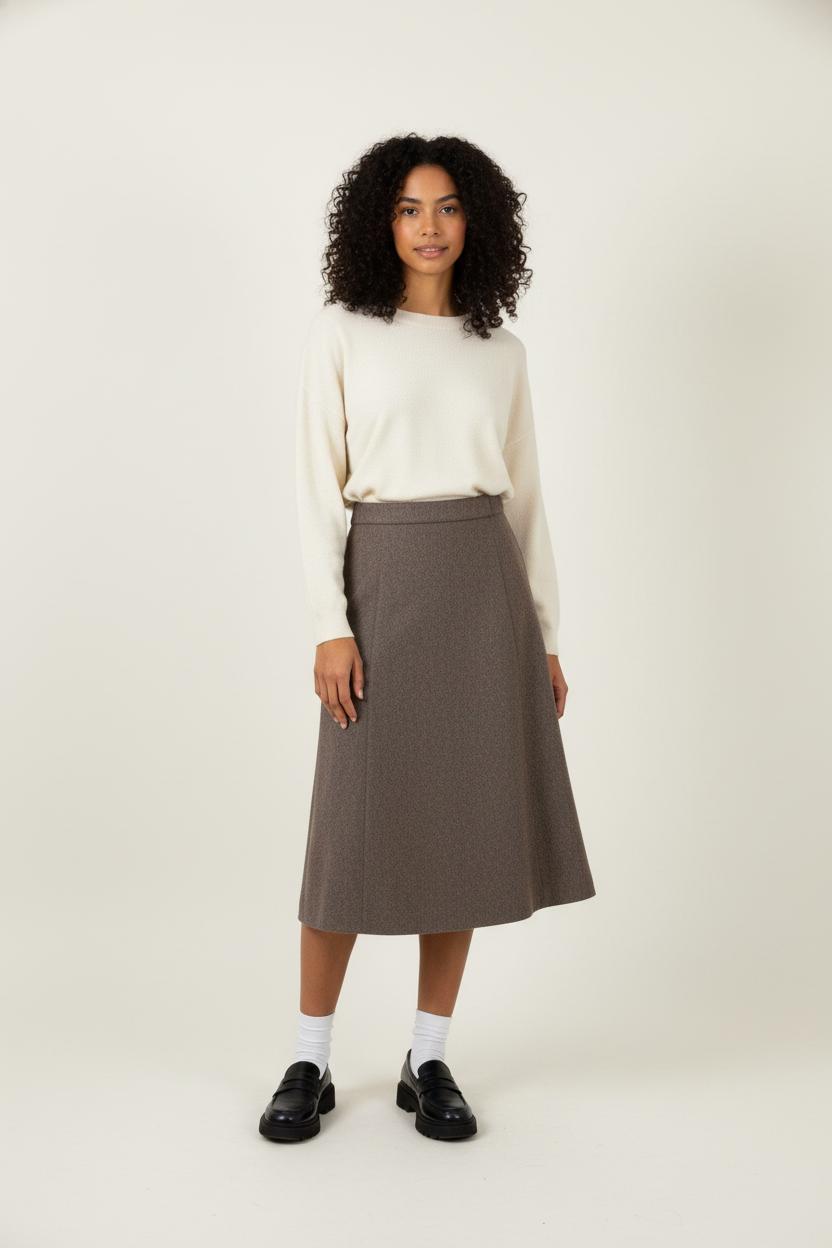 Long skirt AGNES B. - Seconde Main Brown