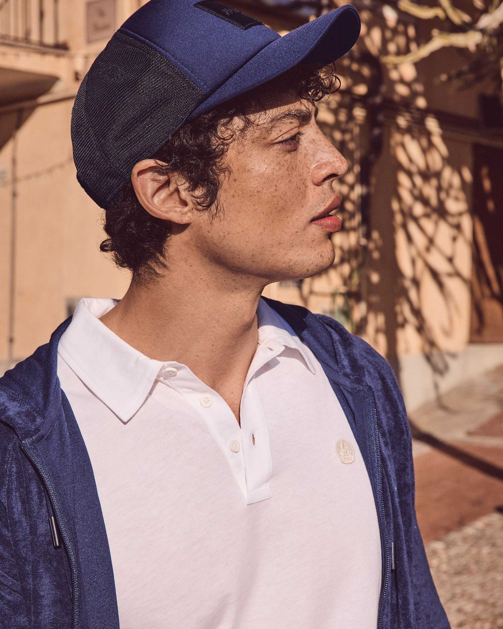 Organic cotton polo shirt JOTT White