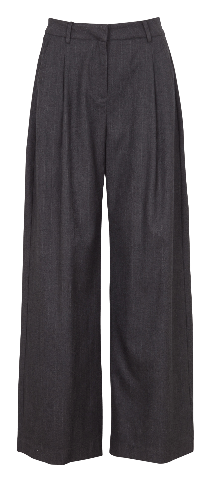 Azawood high-waisted wide-leg trousers SUNCOO Black