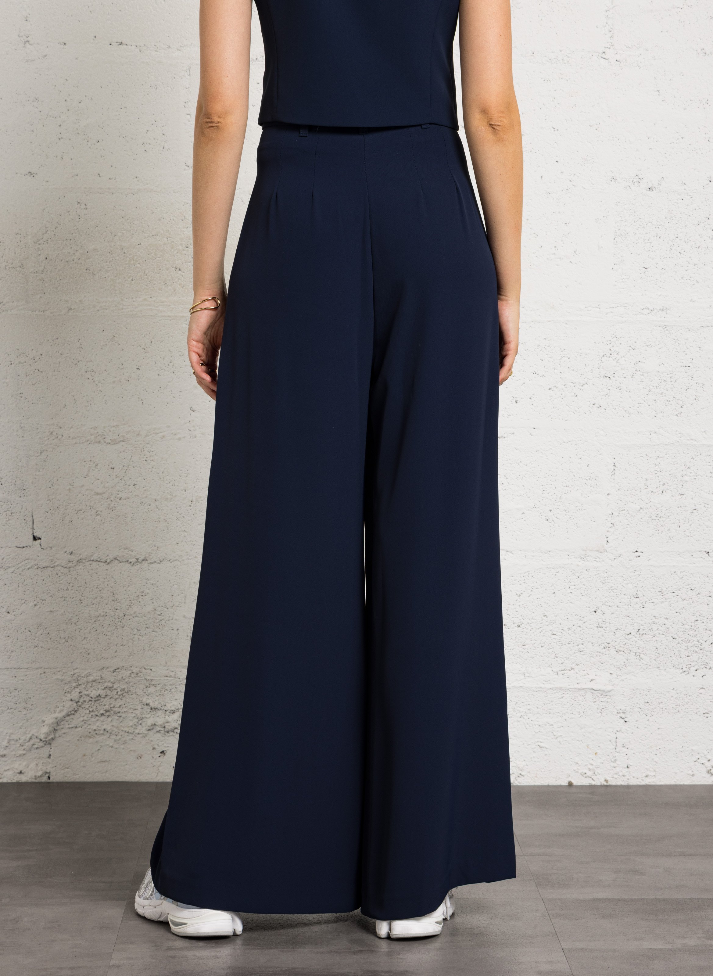 Wide-leg pants IMPERIAL Blue