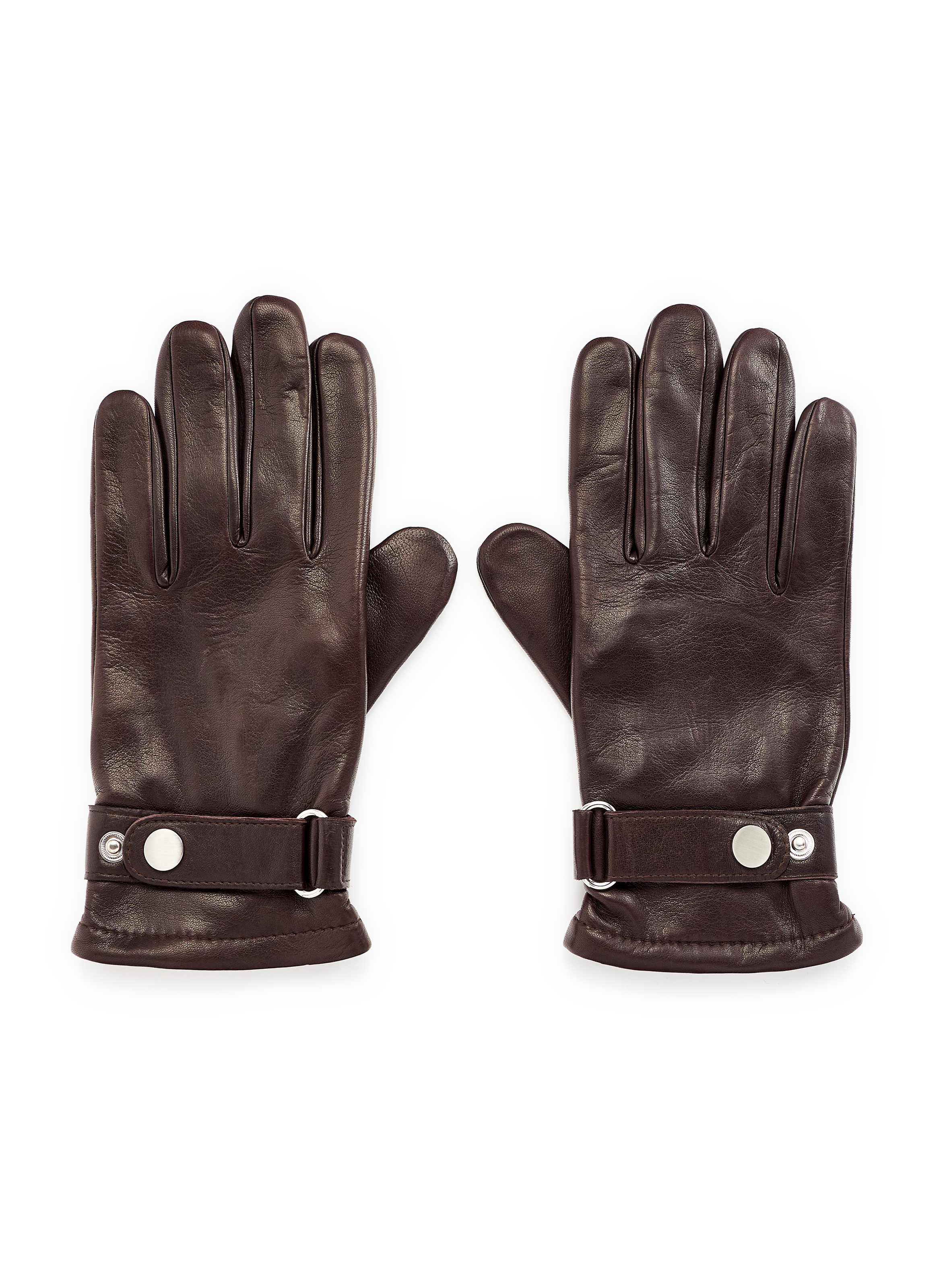 Leather gloves gt glo 70579 po 1 black paws+b SAISON 1865
