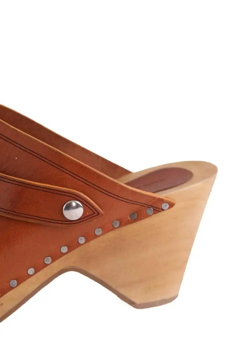 Clogs ISABEL MARANT - Seconde Main Brown