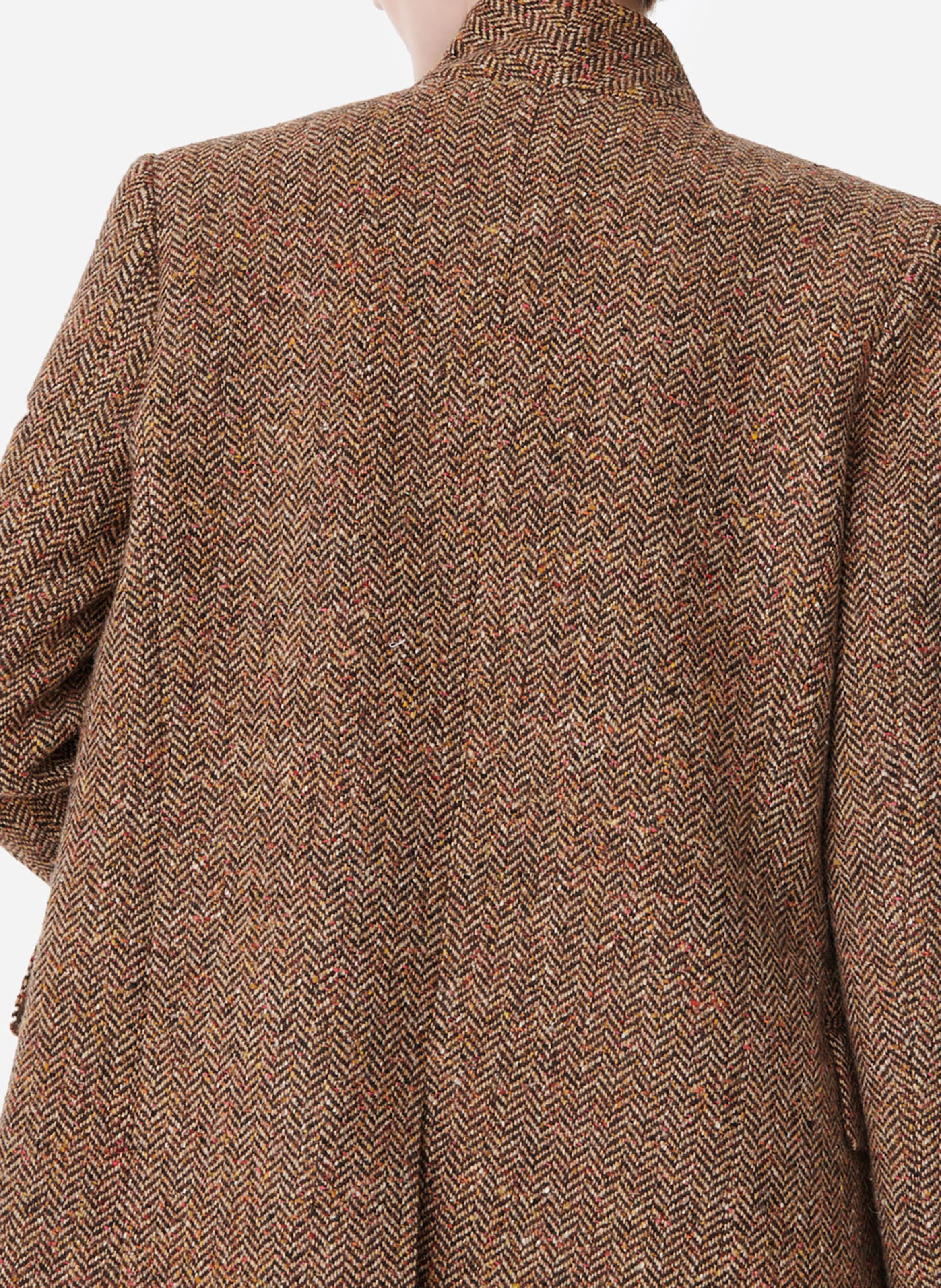 Jas met opstaande kraag met jacquardmotief VANESSA BRUNO Veelkleurig