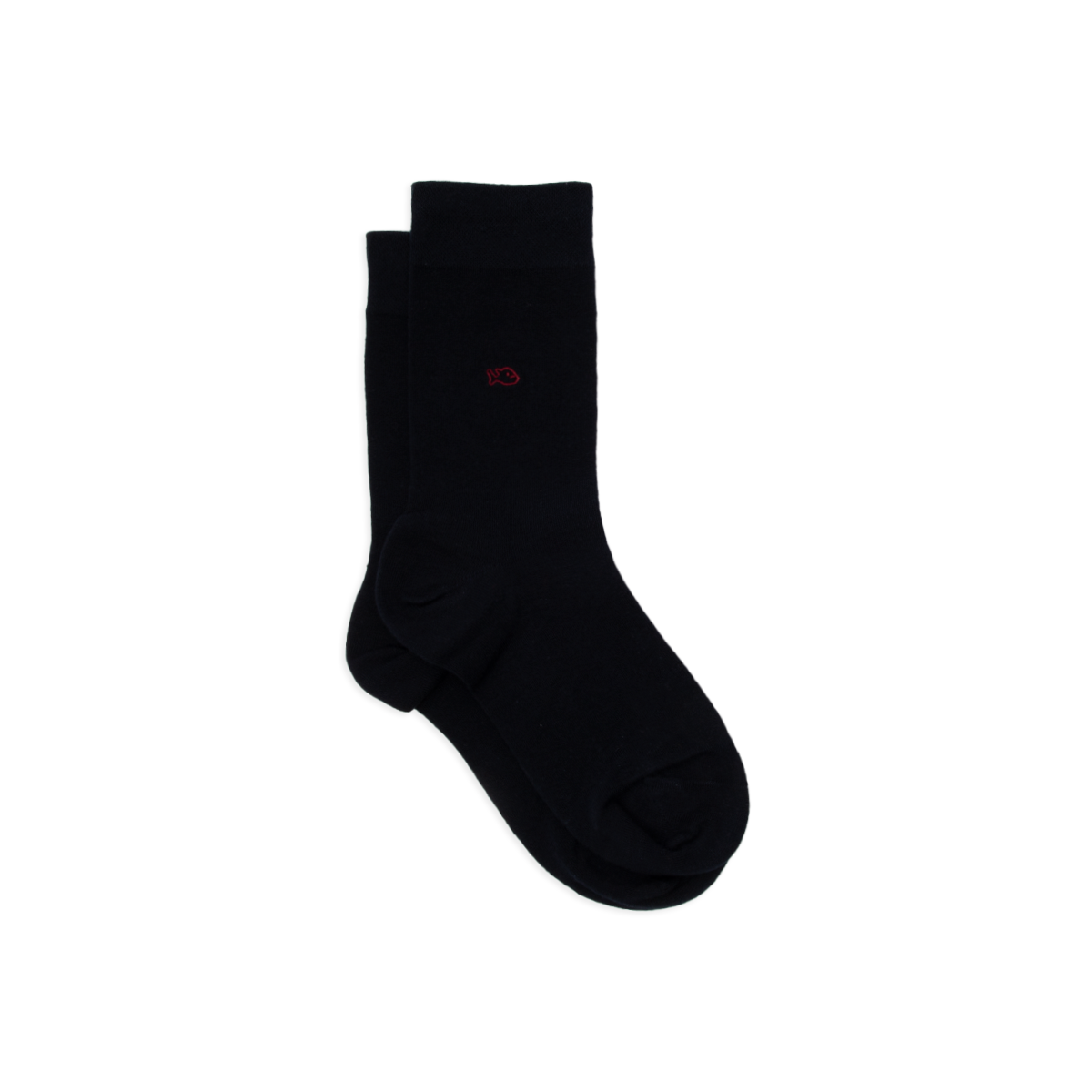 Solid combed cotton socks BILLYBELT Blue