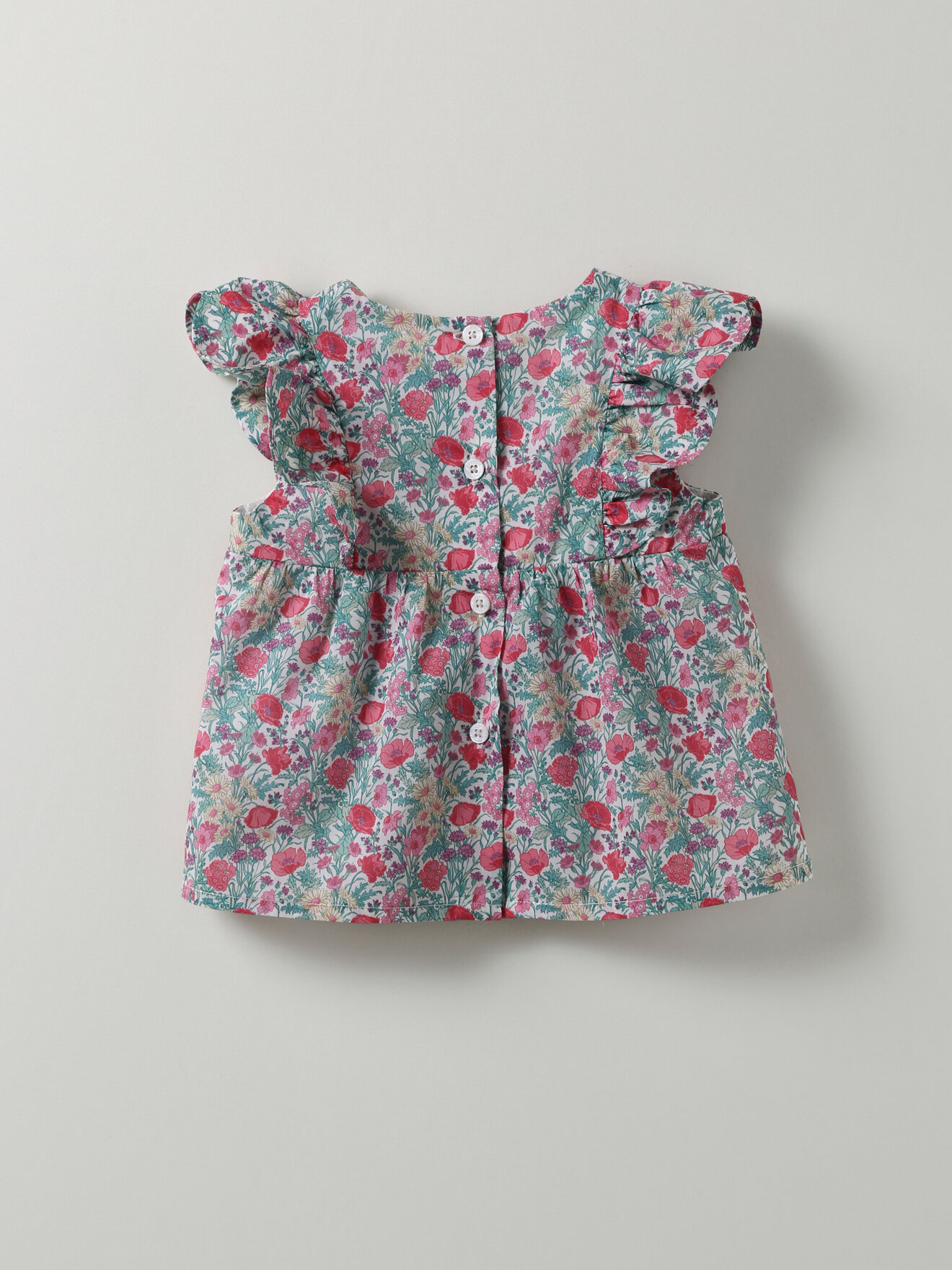 Liberty fabric blouse Liberty florence may rose Cyrillus Child