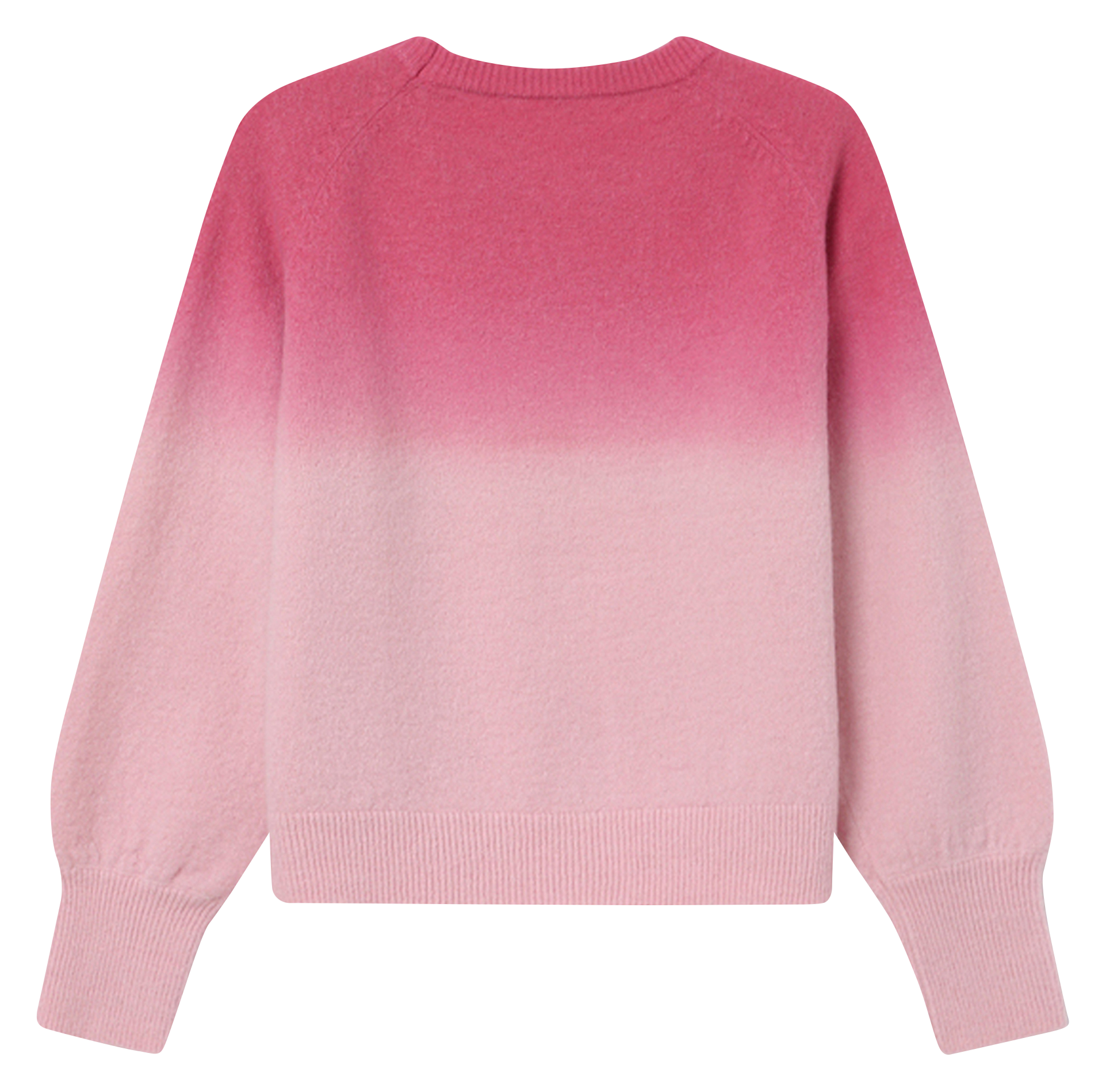 Round neck tie-dye sweater GRACE ET MILA Pink
