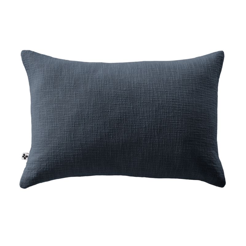 Coussin déco déhoussable 100% coton L'EFFET PAPILLON