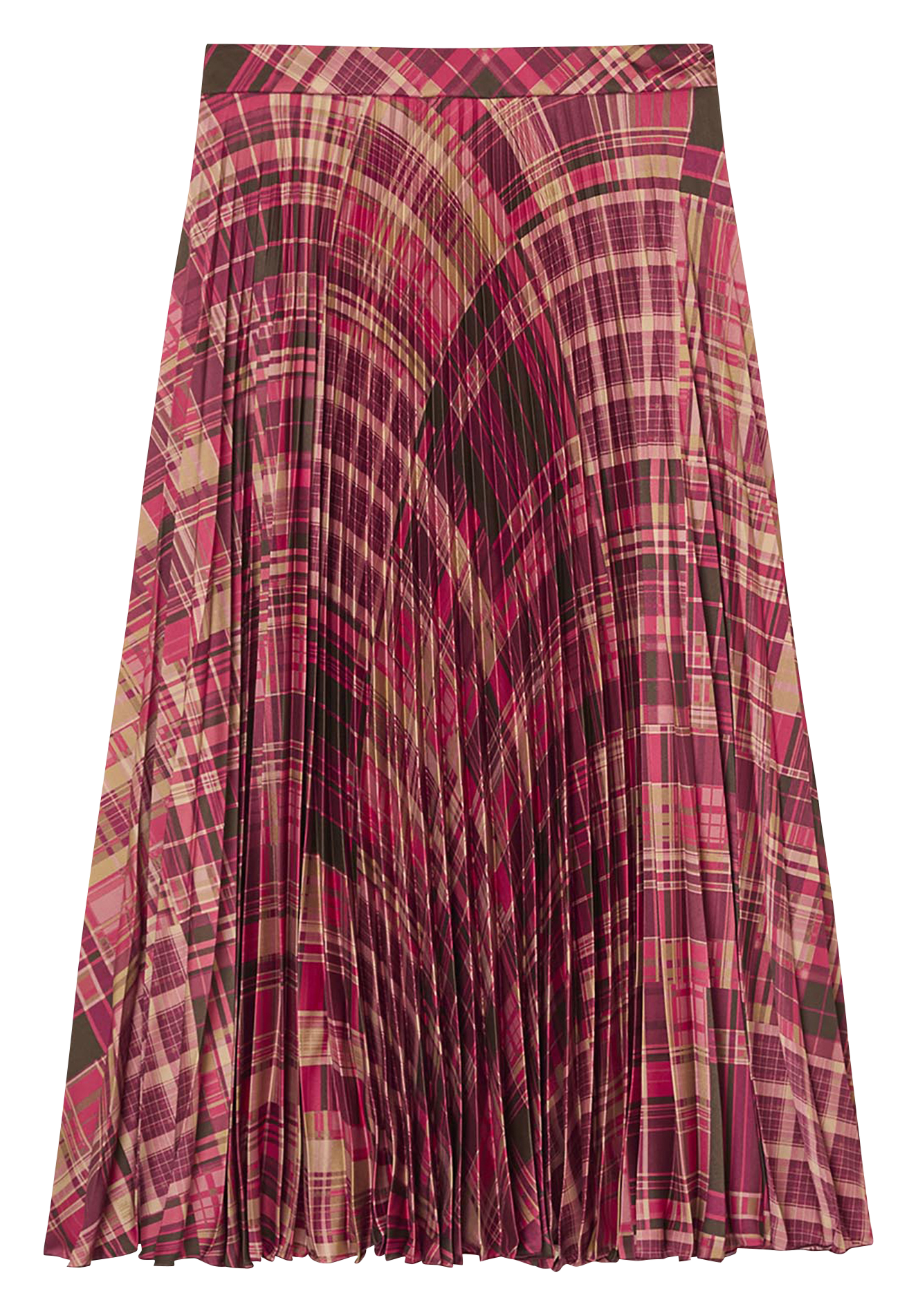 Long pleated skirt TARA JARMON Pink