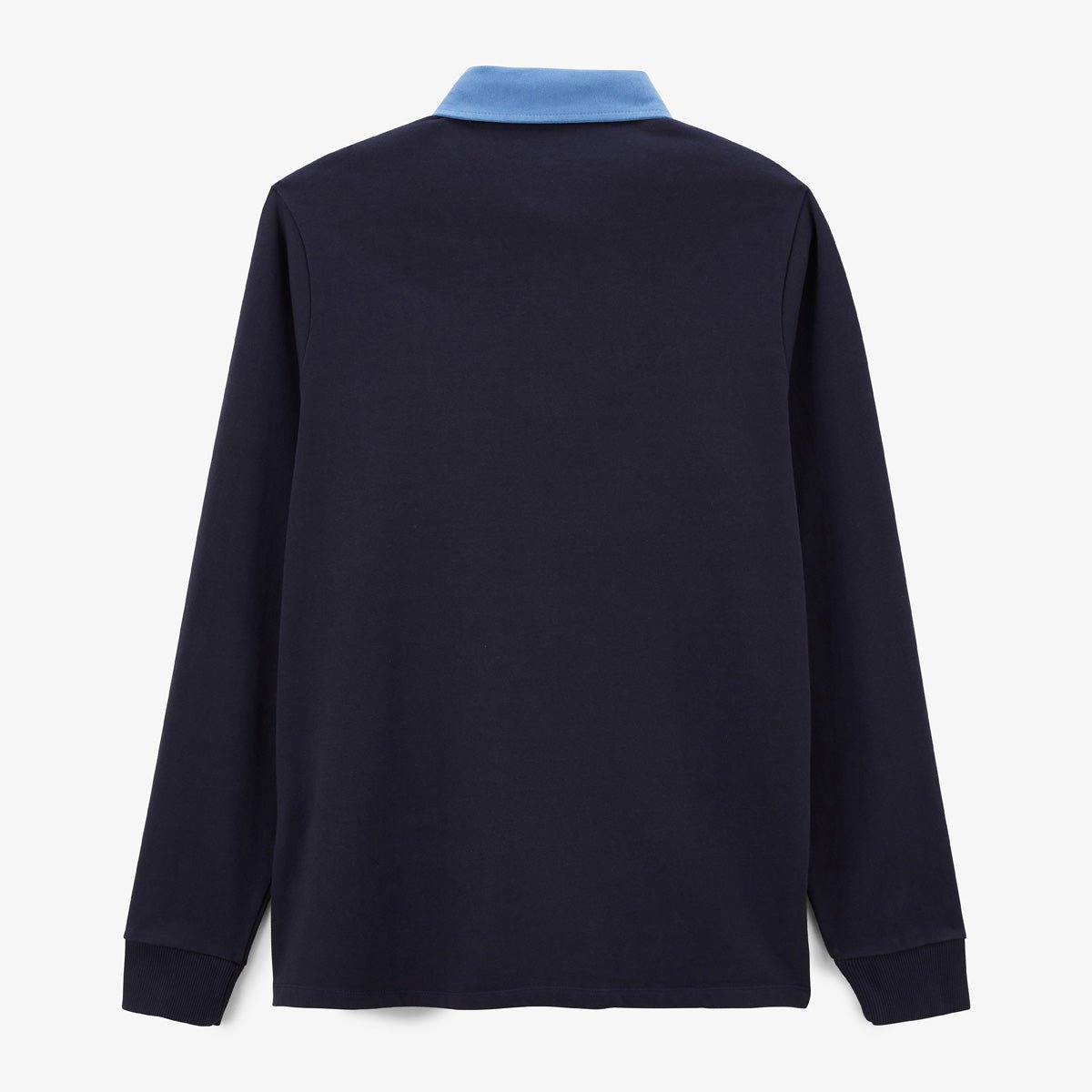 Long-sleeved rugby polo SERGE BLANCO Blue