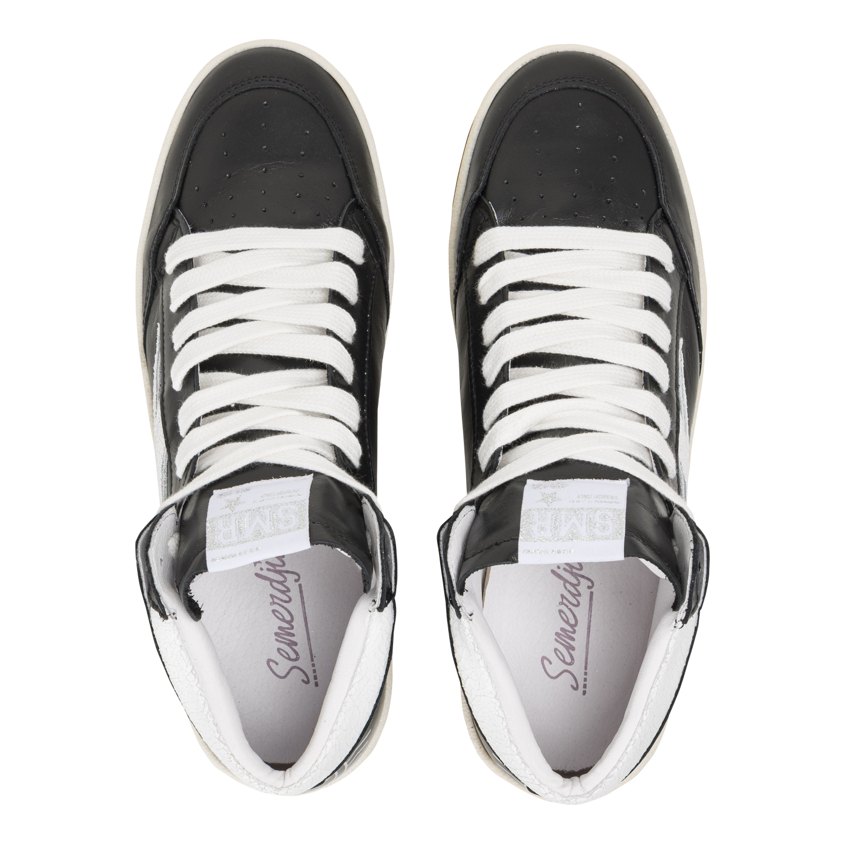 Baskets hautes en cuir  SEMERDJIAN - SMR Noir