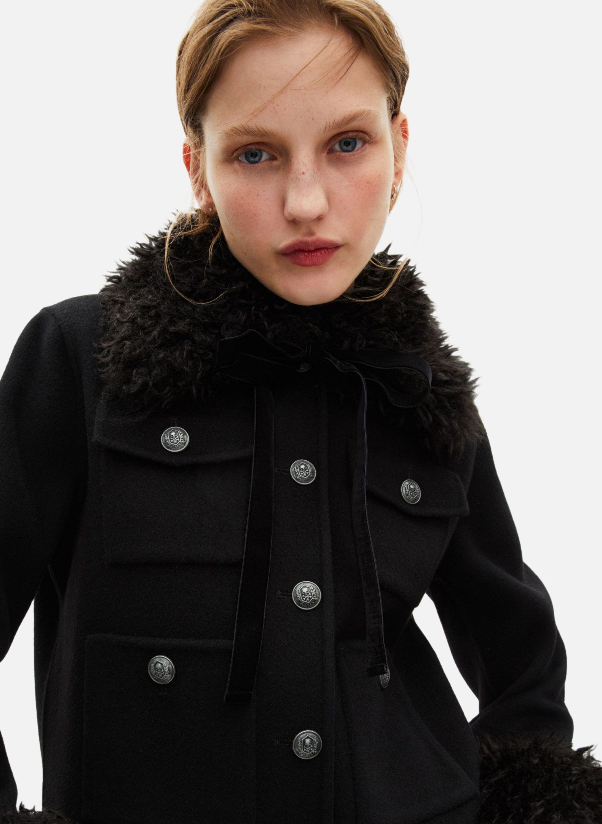 Loop collar THE KOOPLES Black