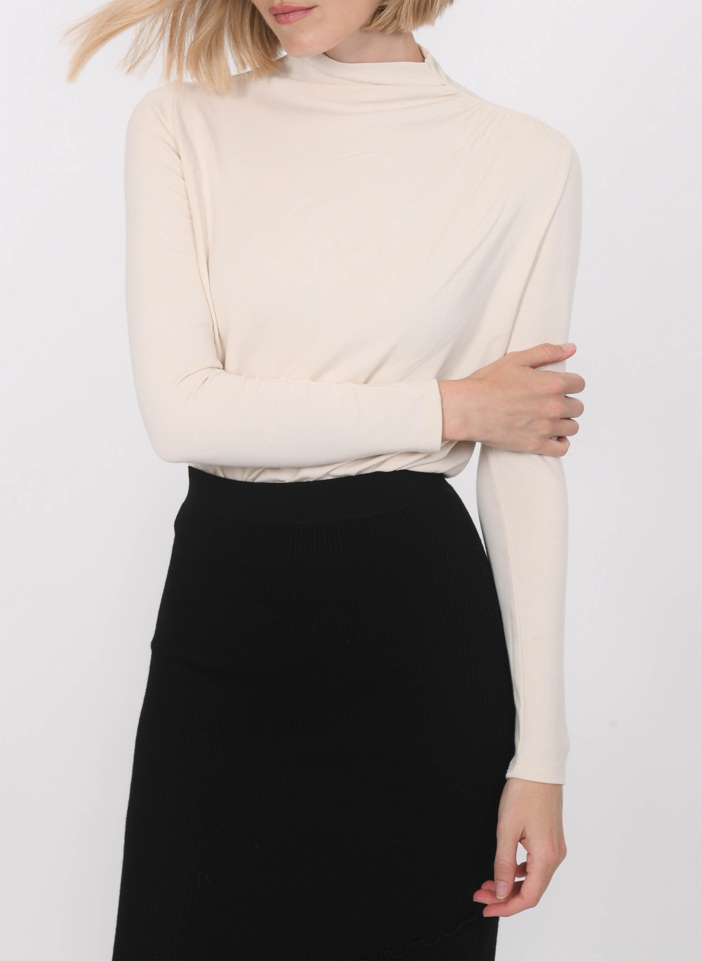 Top col montant  KOOKAI Beige