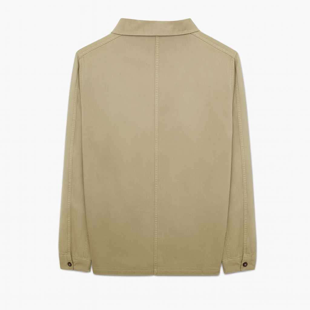 Cotton utility jacket SERGE BLANCO Beige