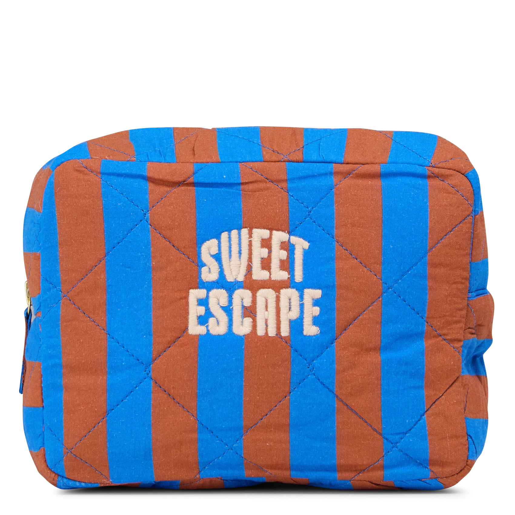 Cotton clutch bag I CODE Blue