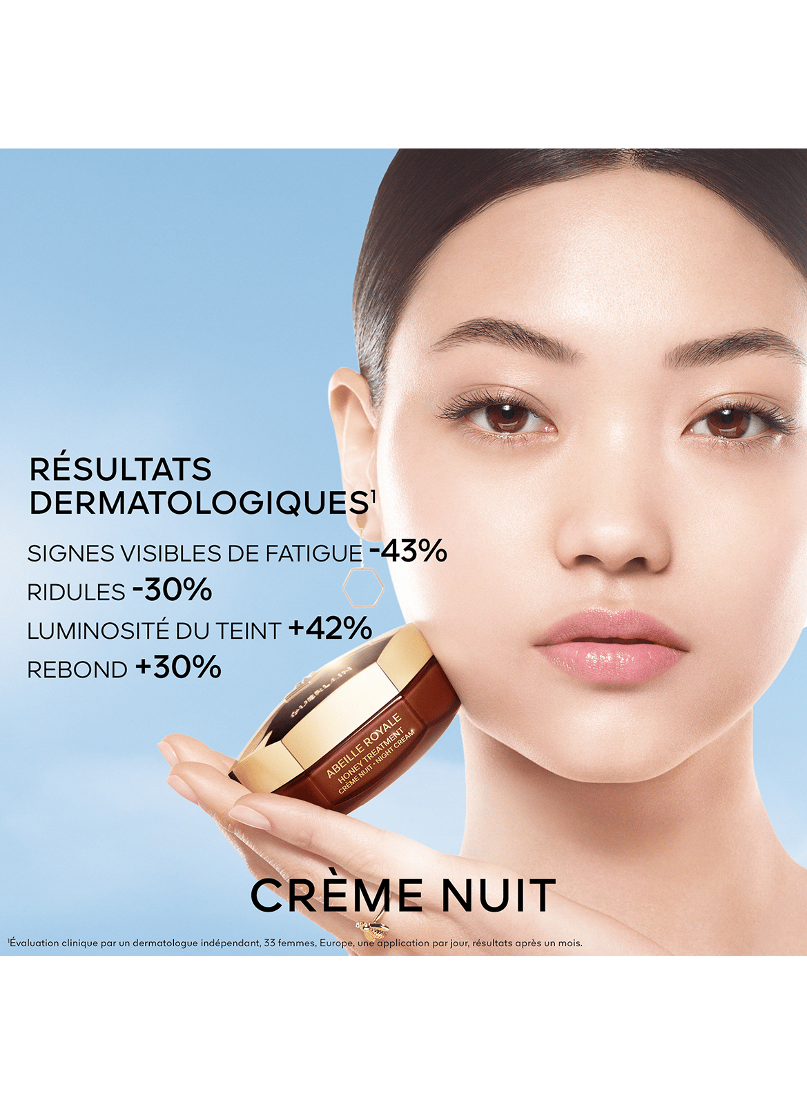 Programm Anti-Aging Jugendreparatur
Die Nachtcreme Honey Treatment GUERLAIN No color