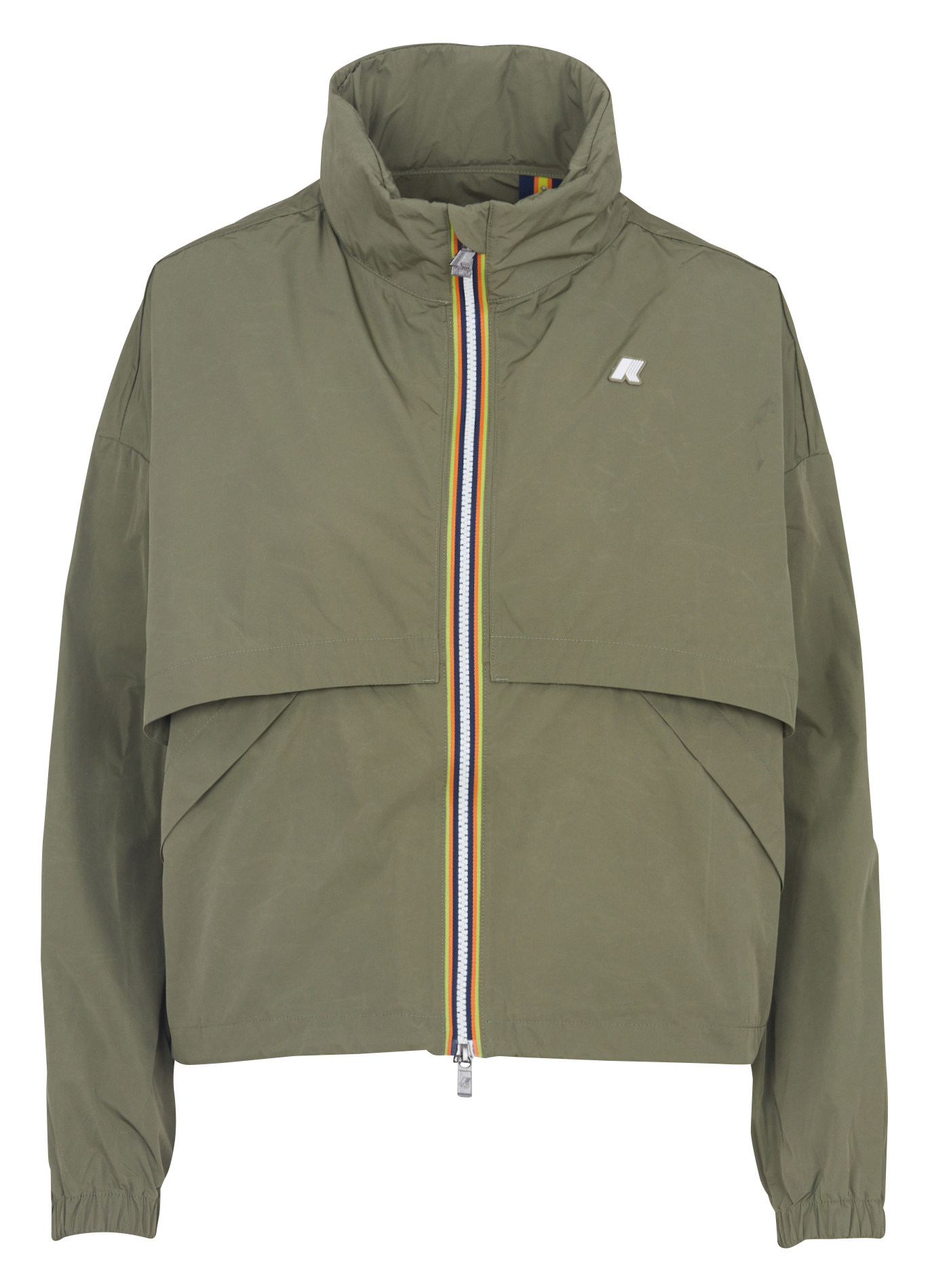 Coupe-vent col montant  K-WAY Vert