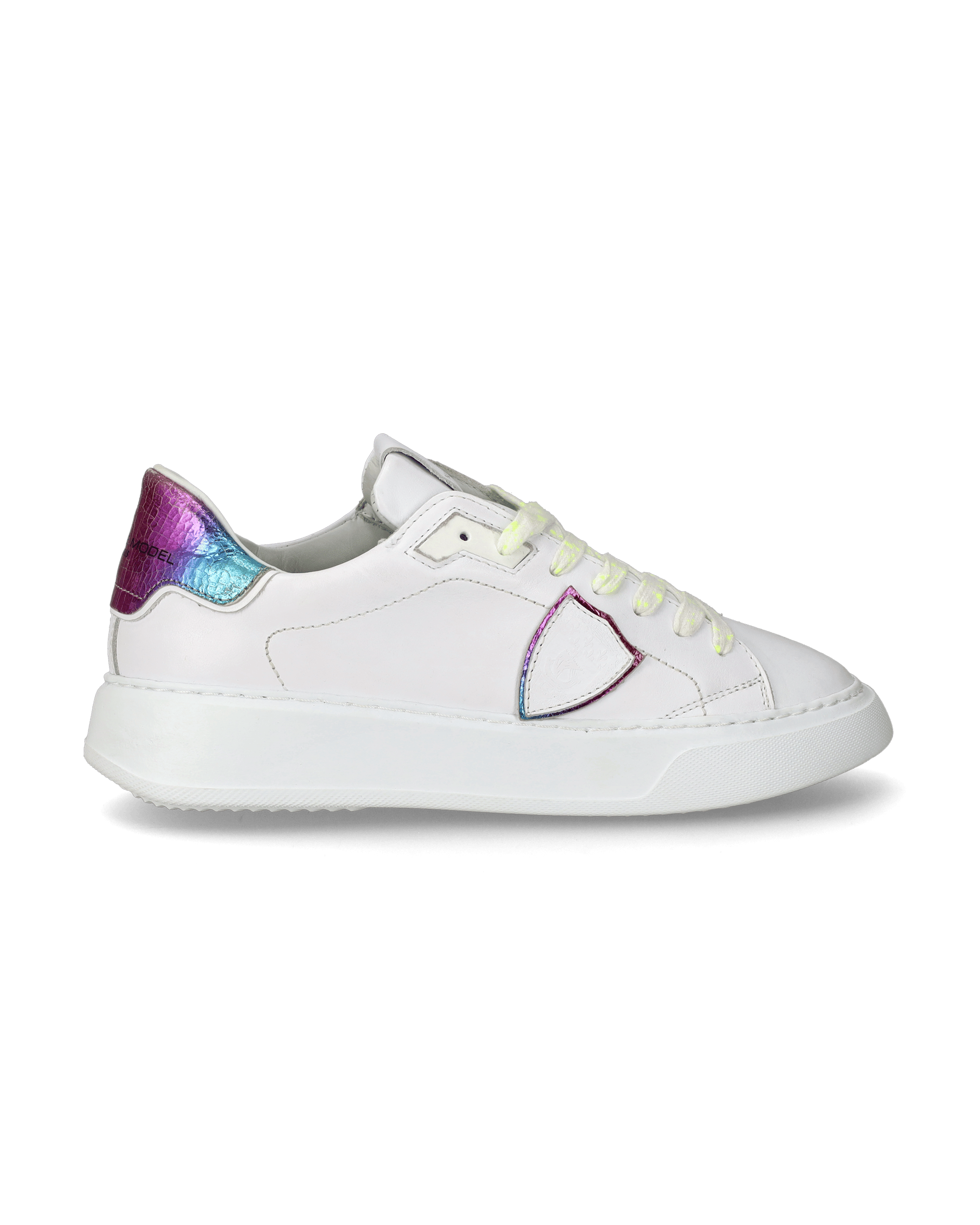 Tennis Temple Sneakers. PHILIPPE MODEL Multicolored