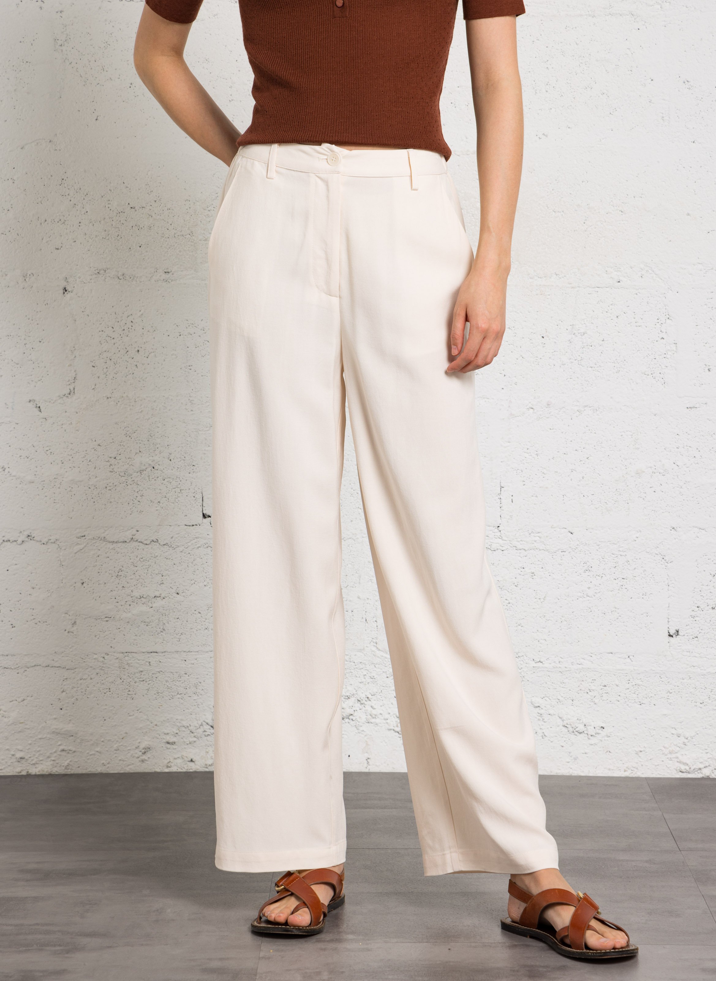 Fließende weite Hose BELLA JONES