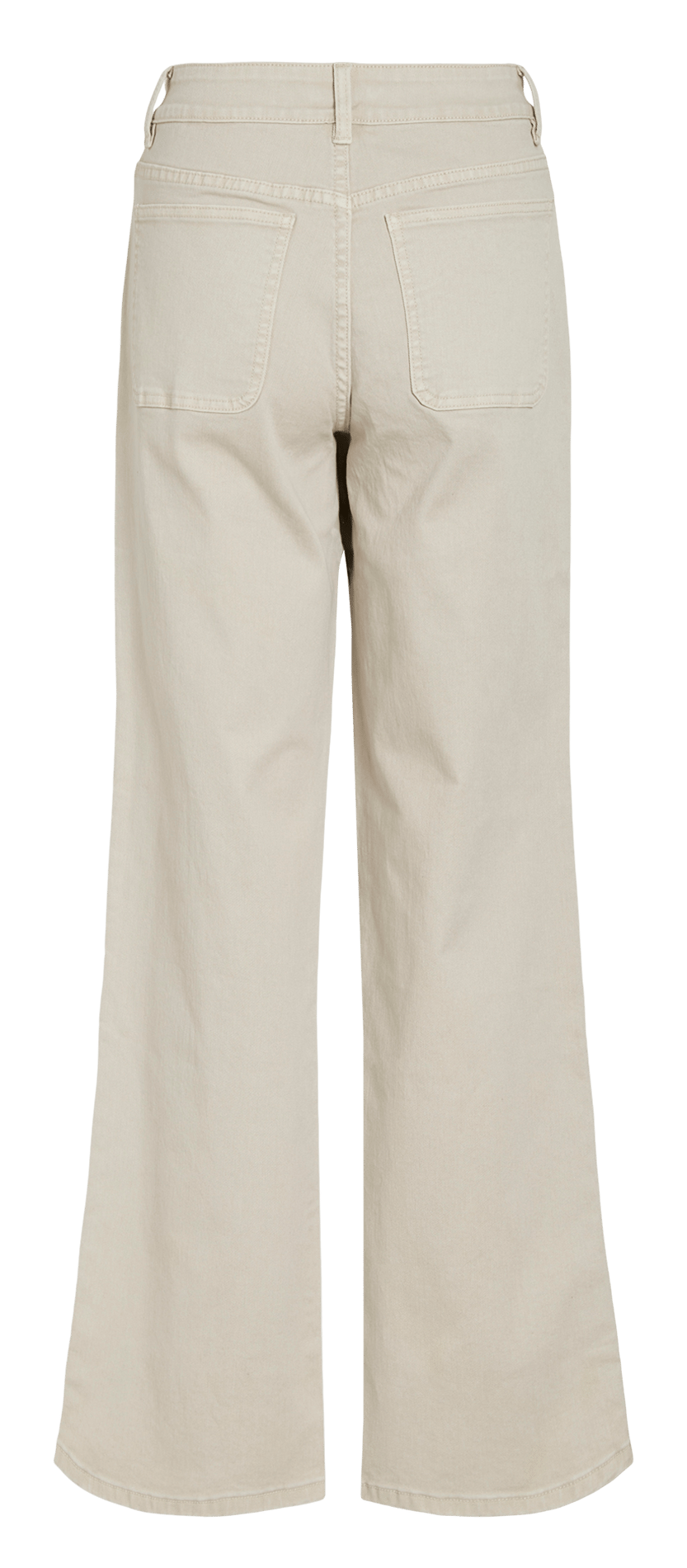 Flared Jeans aus Baumwoll-Mix VILA Grau