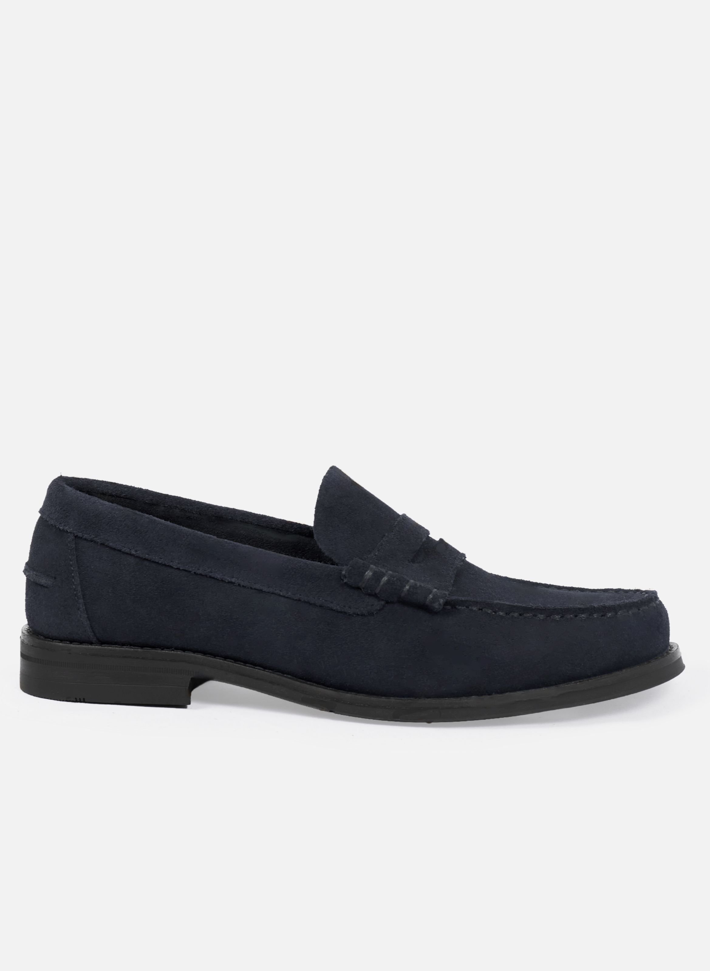 Mocassins gustave cuir daim JULES & JENN Blue