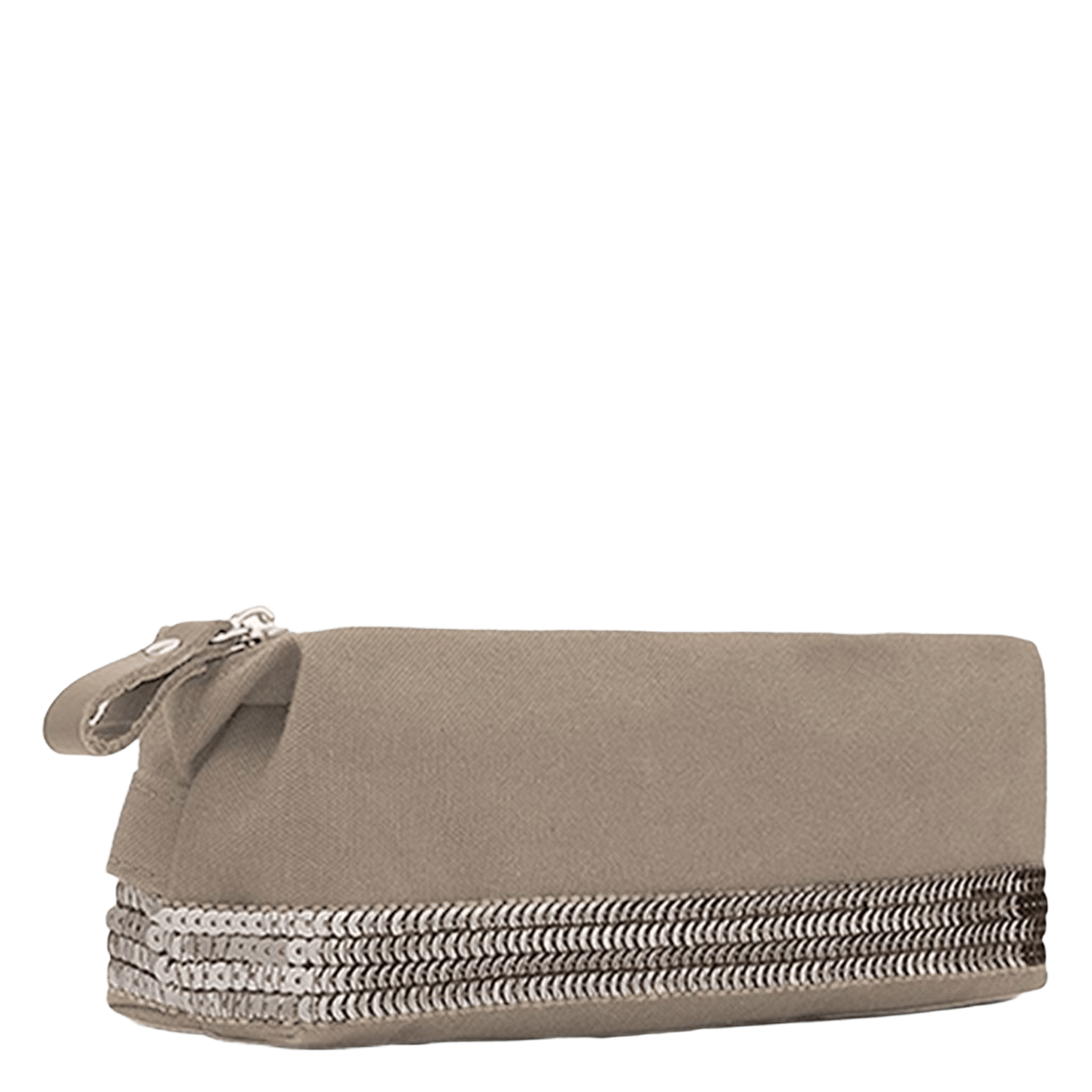 Wash bag with sequin strip VANESSA BRUNO Grey