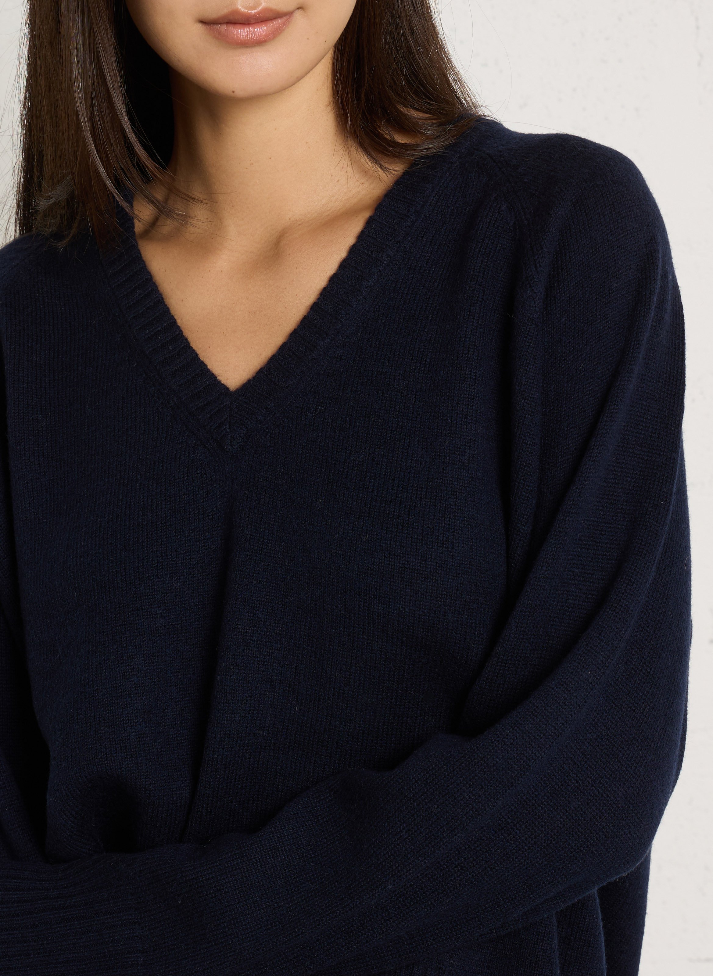 Oversized wool sweater DES PETITS HAUTS Blue