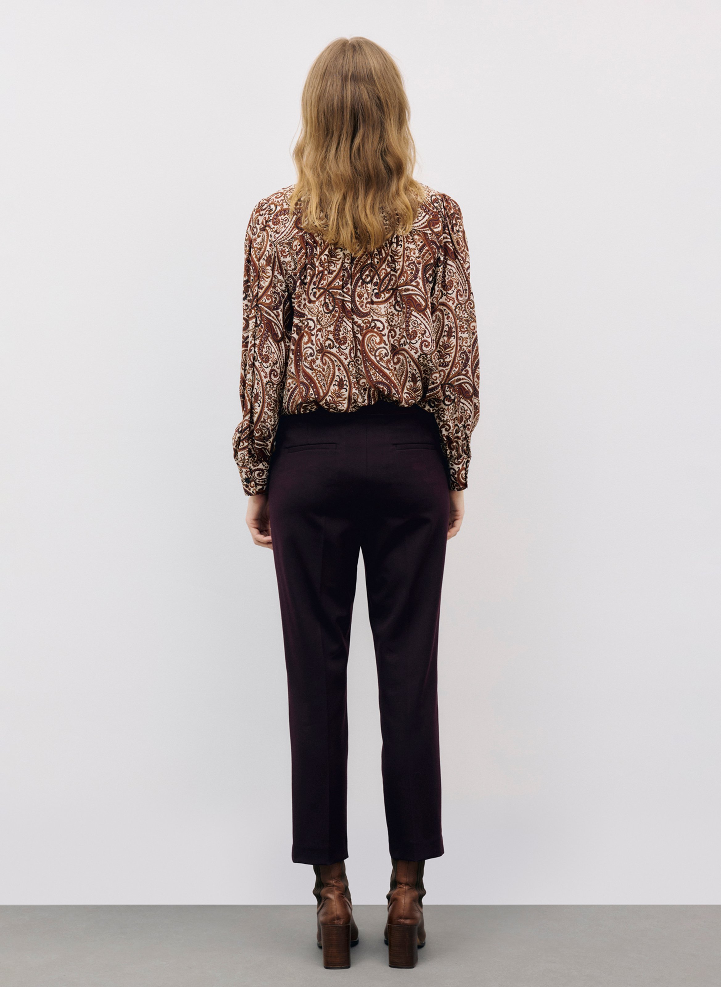 Pantalon 7/8ème  GERARD DAREL Rouge