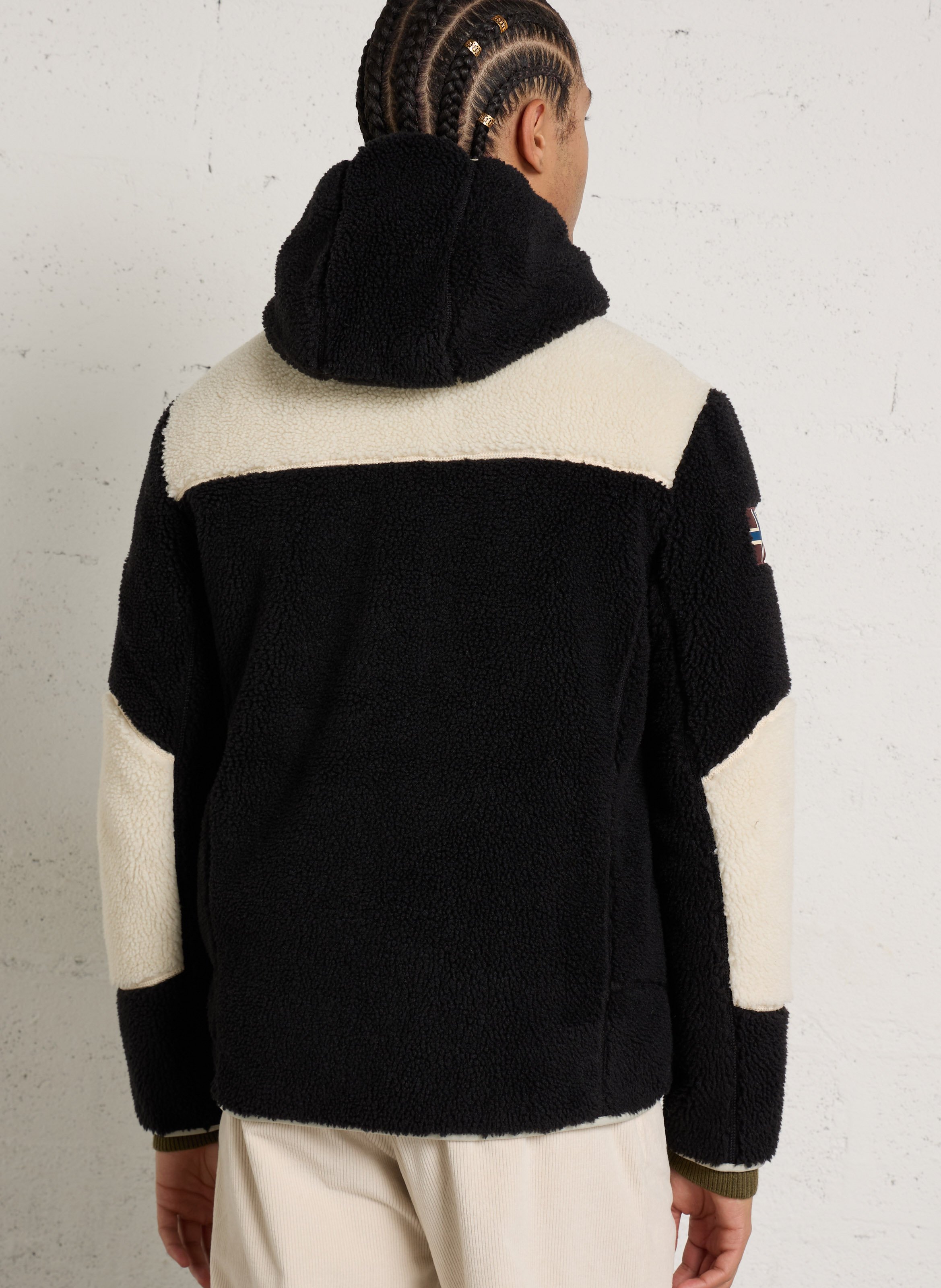Straight-cut hooded jacket NAPAPIJRI Multicolored