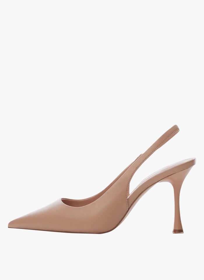 Pink Slingback pumps