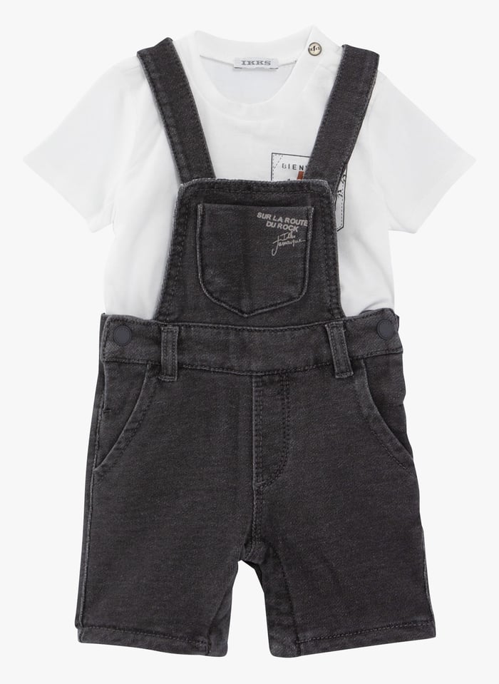 Boys sales black dungarees