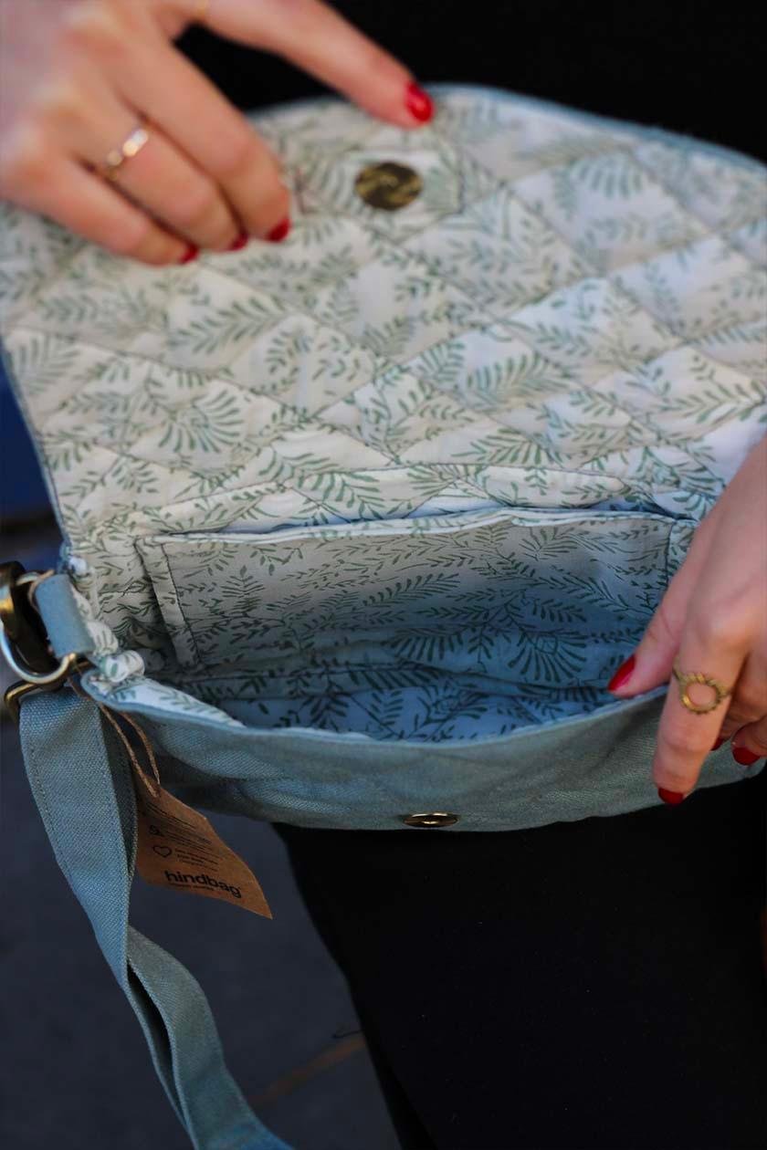 Cotton handbag HINDBAG Green