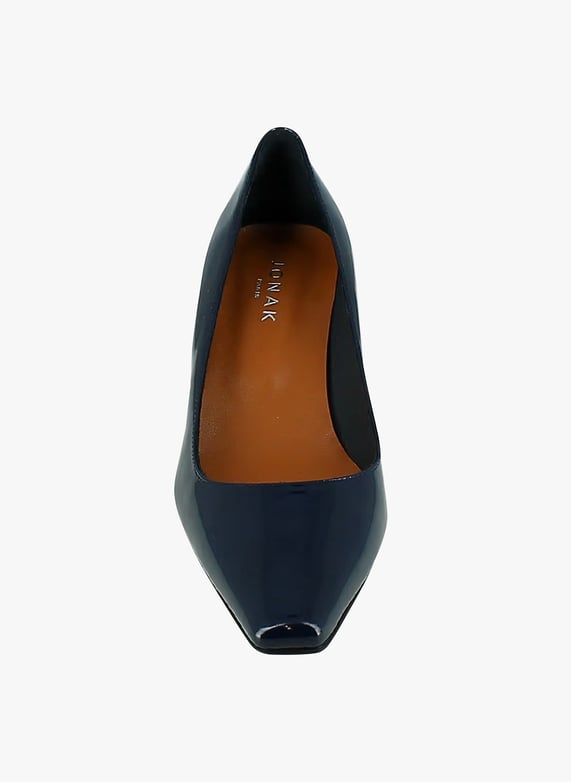 Escarpins En Cuir Vernis Dulina Bleu Jonak Femme 264 DULINA VERNIS BLEU BLEU Place des Tendances