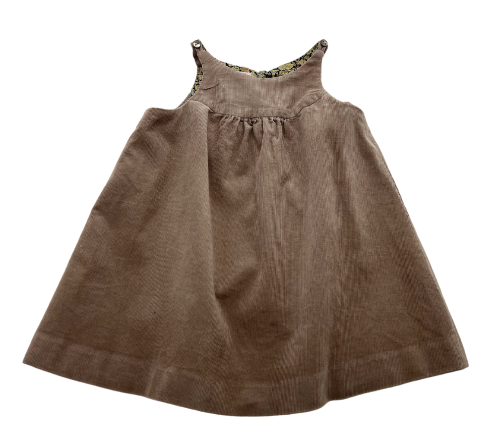 Grey baby dress - 12 months BONPOINT - Seconde Main Grey