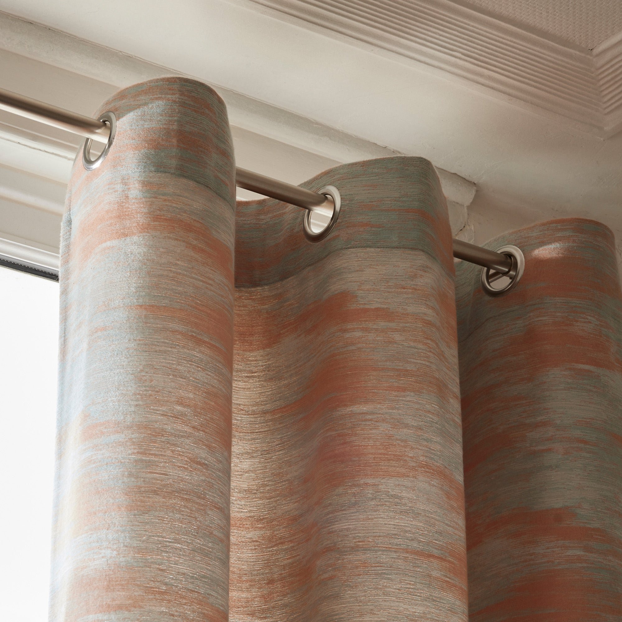 ABSTRACT - Curtain with eyelets MADURA Multicolored