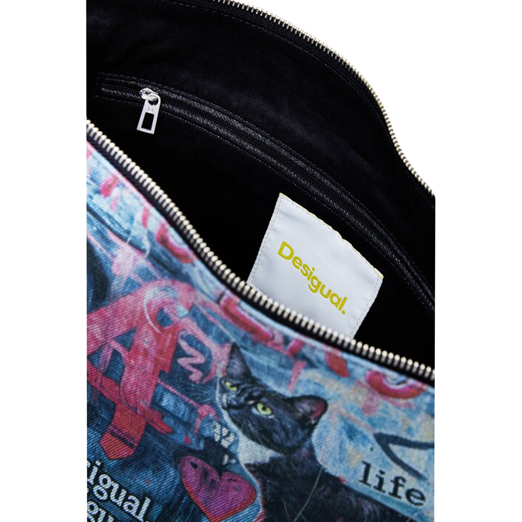 Sac porté épaule imprimé DESIGUAL Multicolore