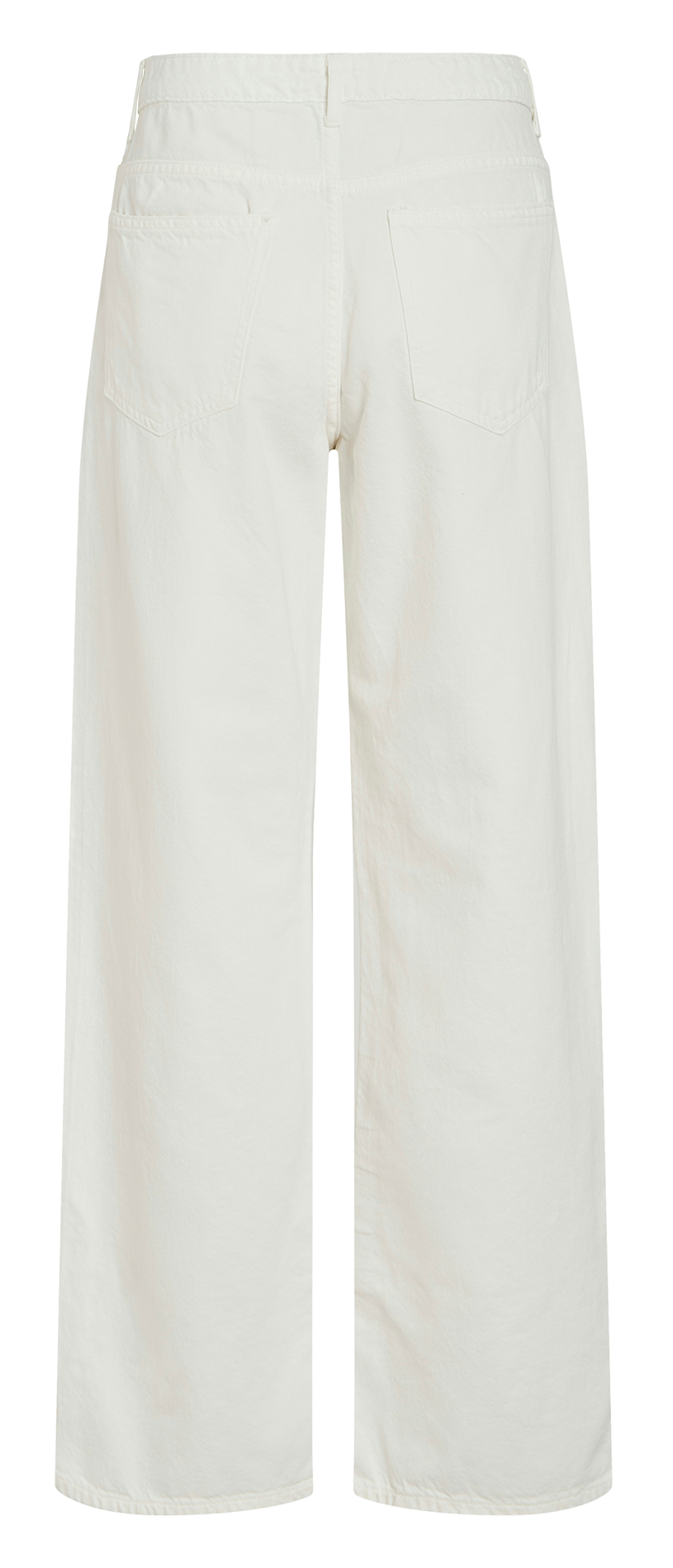 Jeans met hoge taille VILA Wit