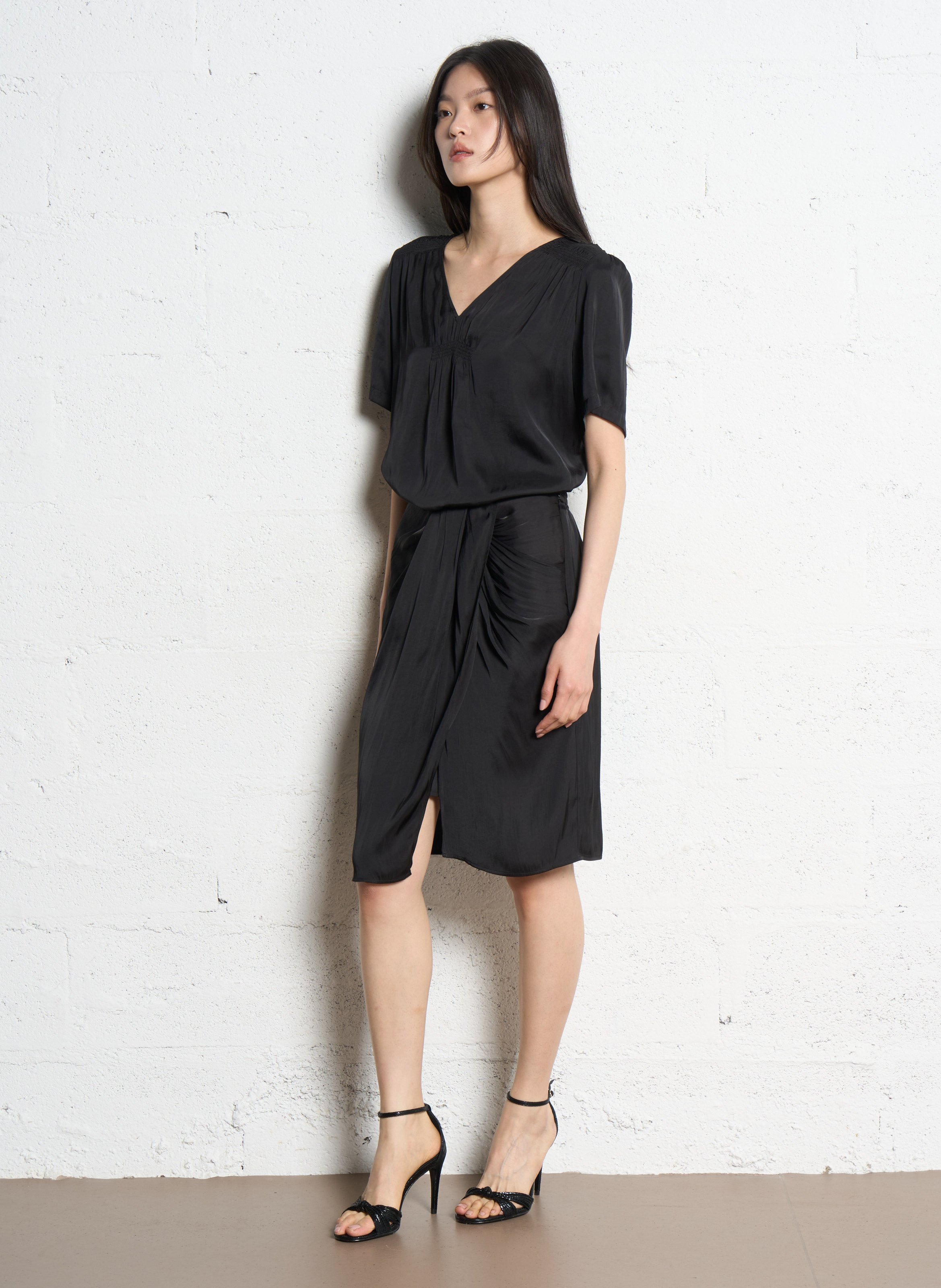 Fließender gerader Rock IKKS Schwarz