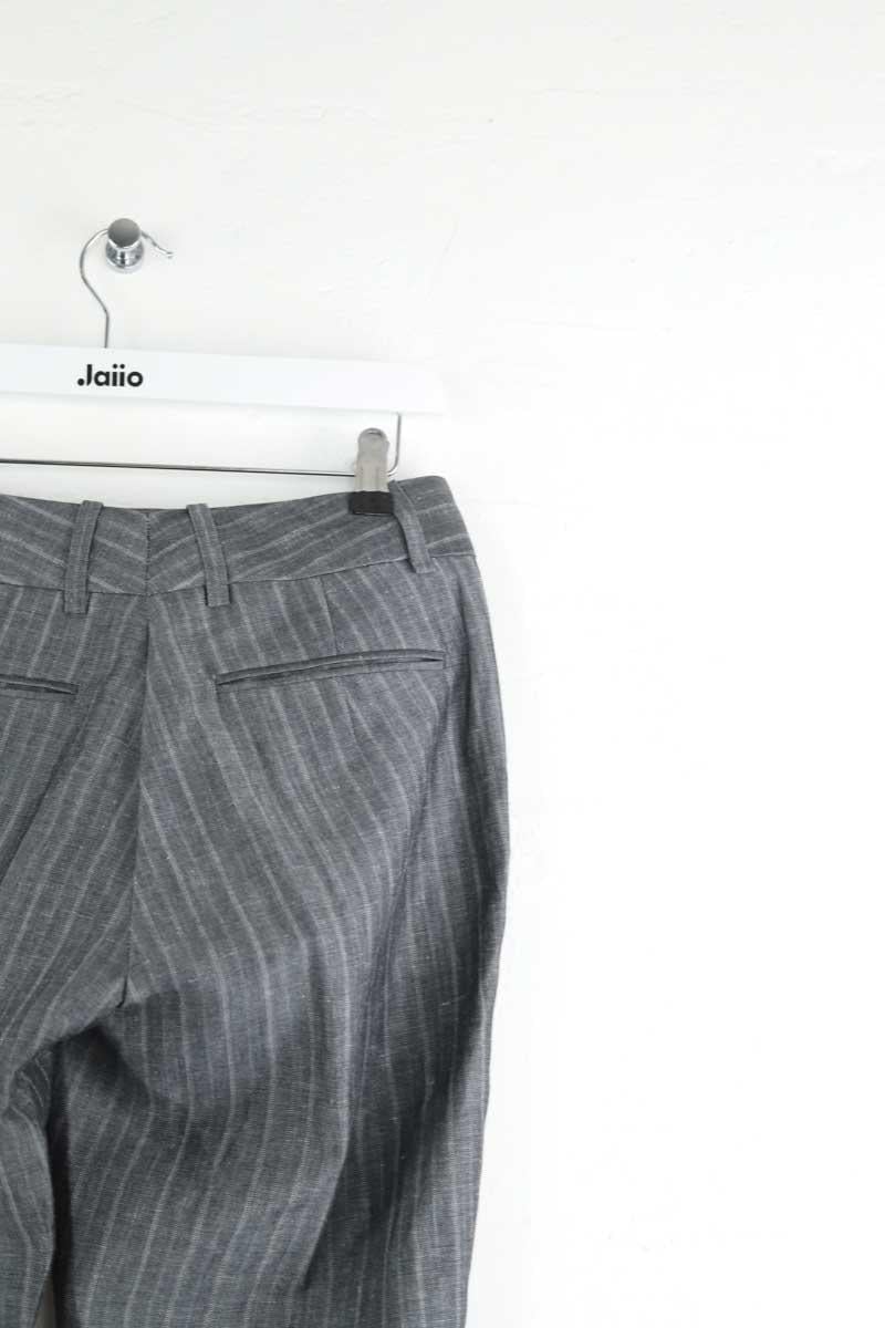 Straight linen pants BOSS - SECONDE MAIN Grey