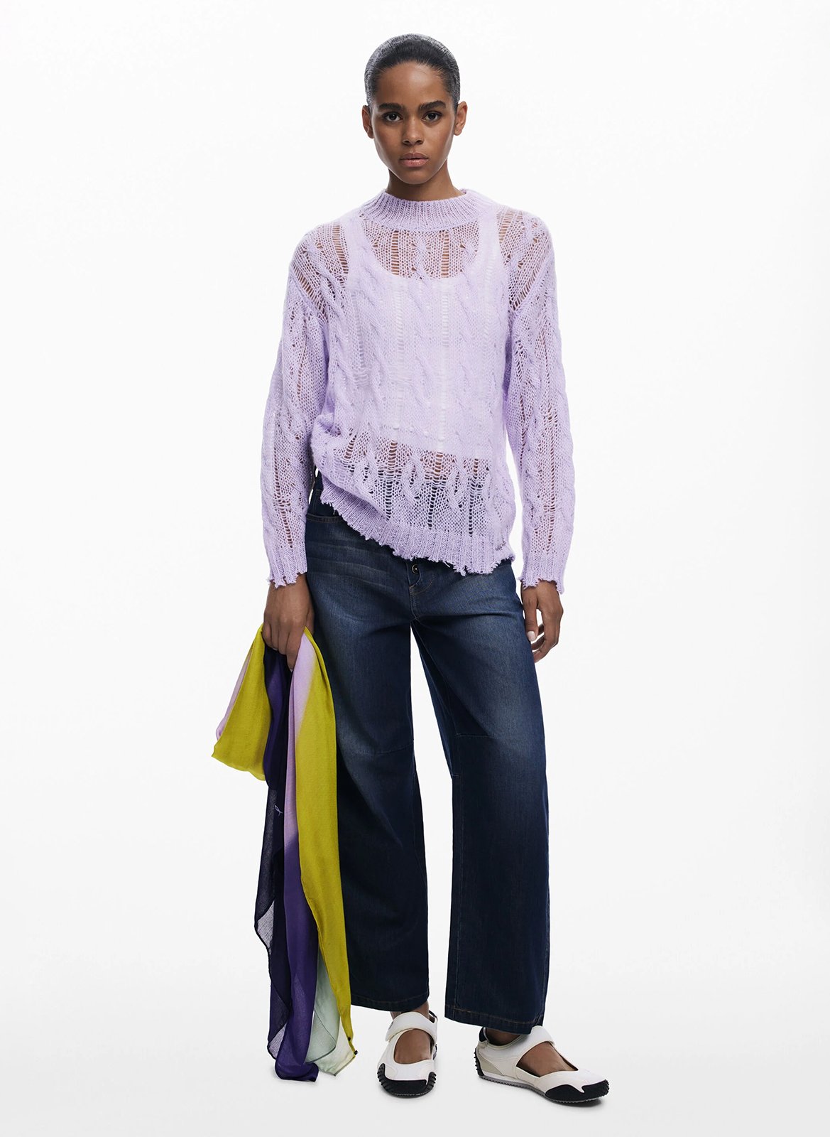 Foulard imprimé DESIGUAL Multicolore