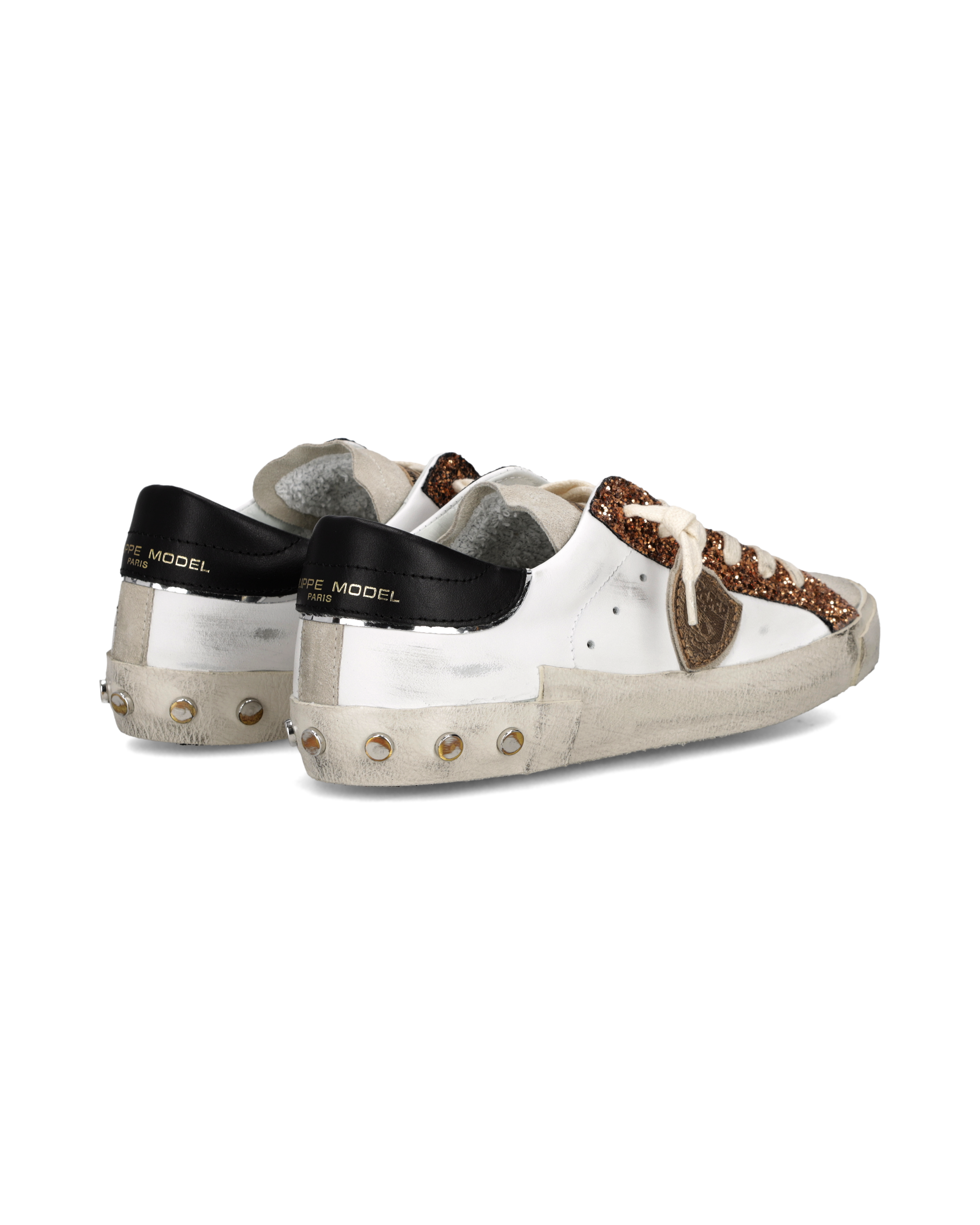 Tennis sneakers. PHILIPPE MODEL Brown