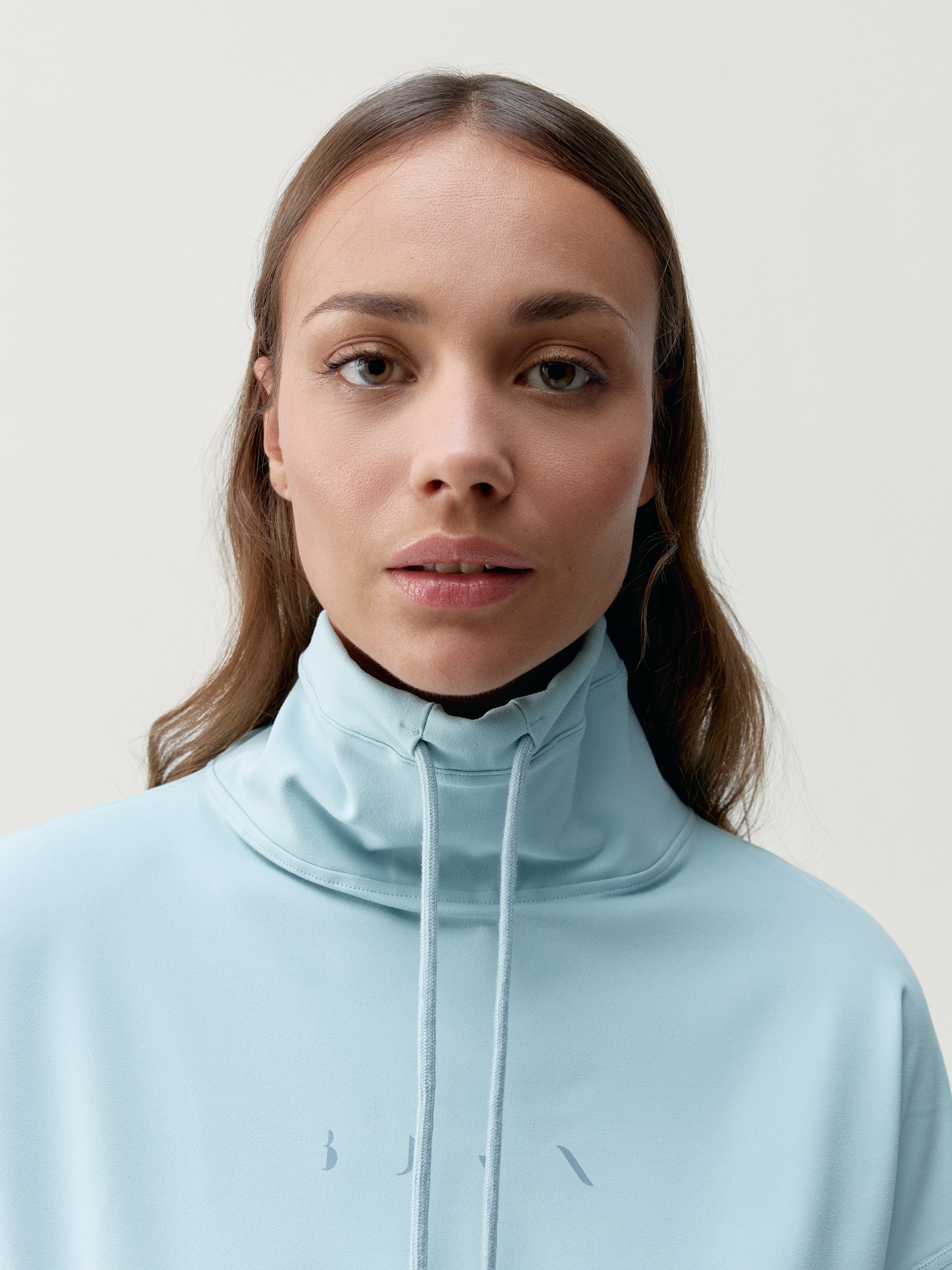 Comfortable sports sweatshirt BORN LIVING YOGA Blue