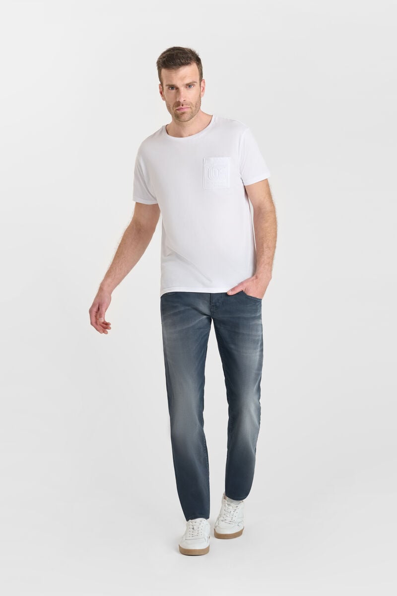 Slim stretch jeans, length 34 LE TEMPS DES CERISES Blue