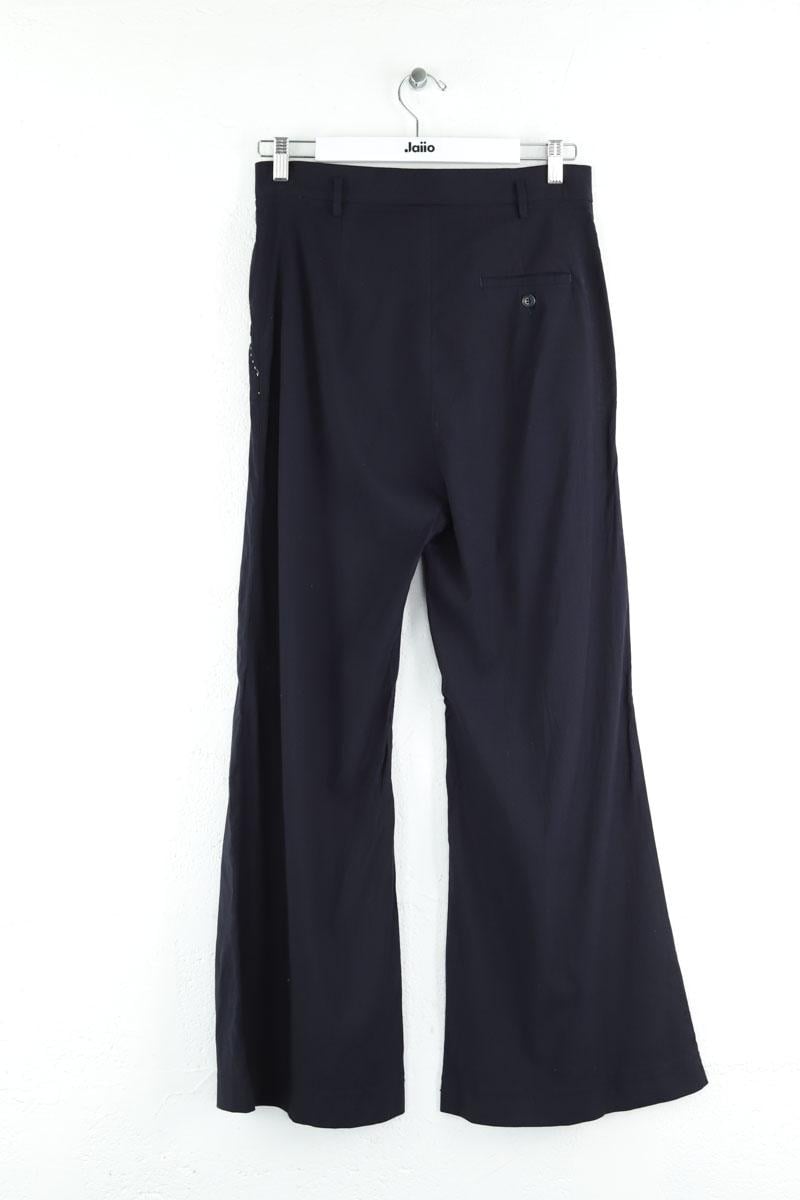 Wide trousers MAX MARA - Seconde Main Blue